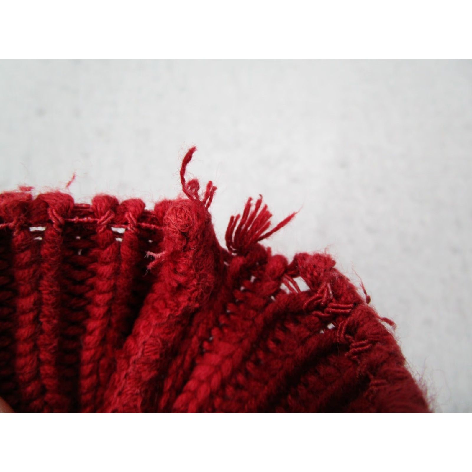 Abercrombie & Fitch VINTAGE Abercrombie & Fitch Sweater Mens Medium Red Wool Cable Knit Pullover 90s Fall Winter Casual Size US M / EU 48-50 / 2 - 4 Thumbnail