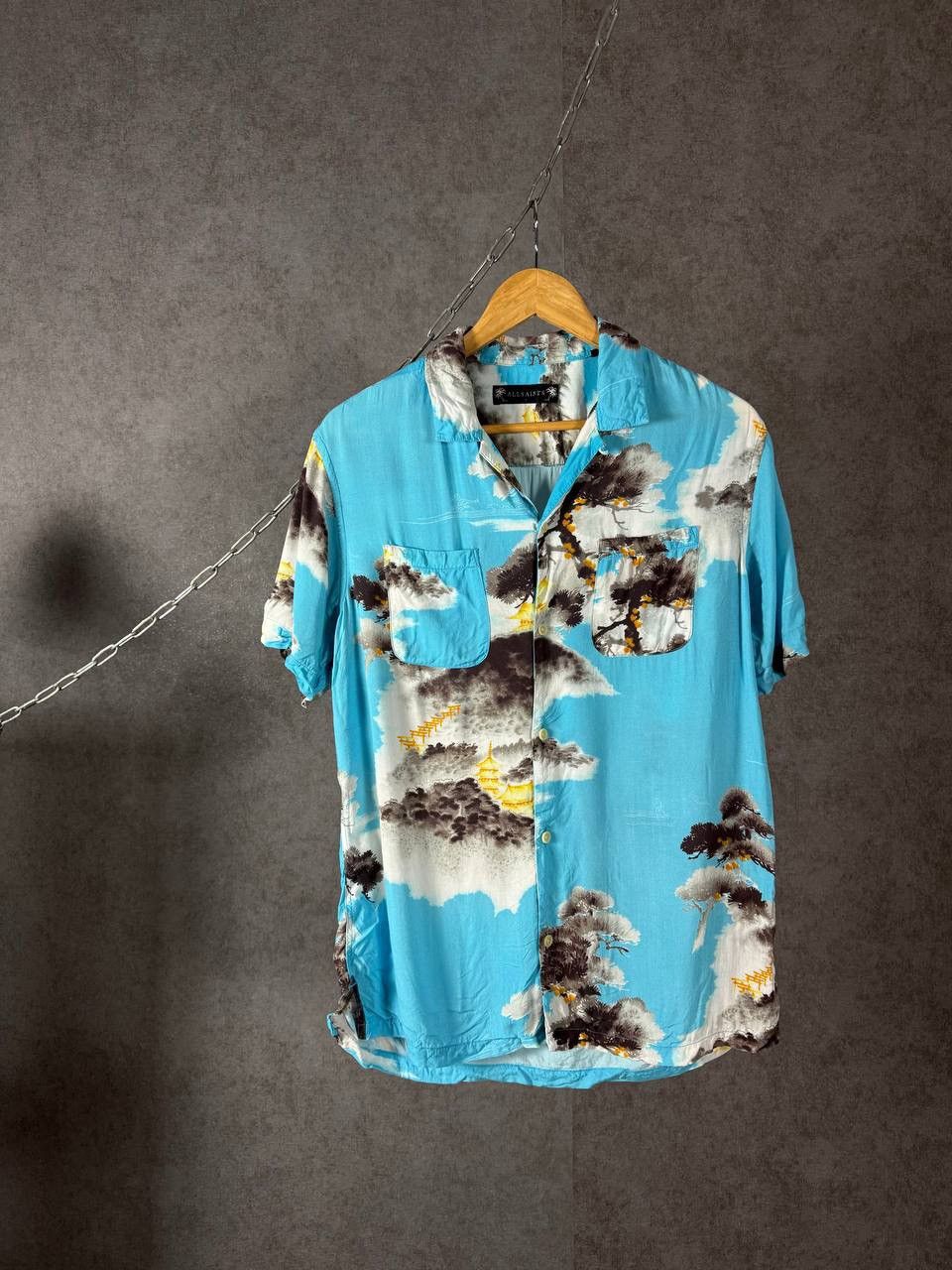 Allsaints Allsaints designer hawaiian art shirt Size US S / EU 44-46 / 1 - 1 Thumbnail