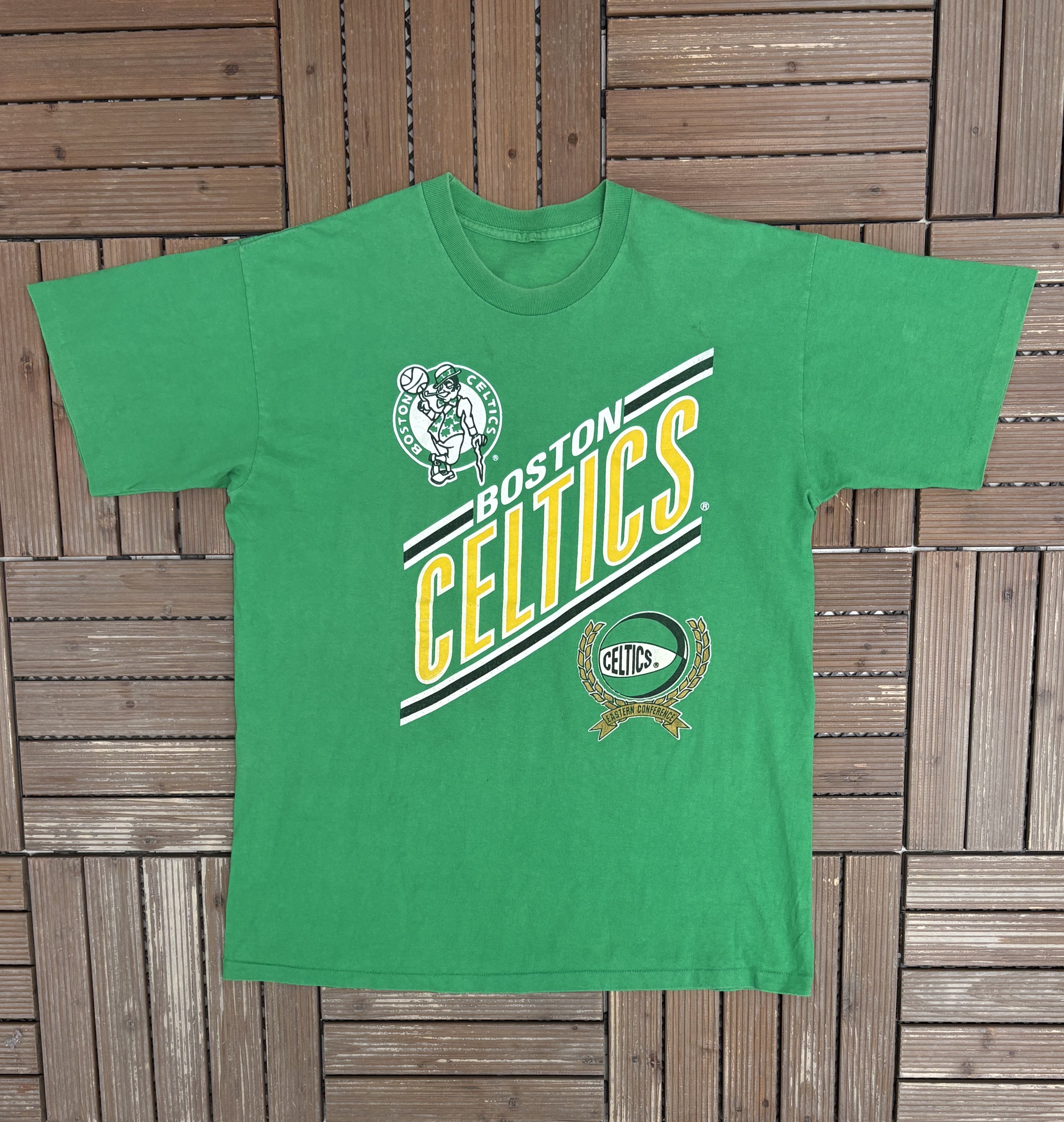 Vintage Boston Celtics Vintage Green T-Shirt Tee Size US XL / EU 56 / 4 - 1 Thumbnail