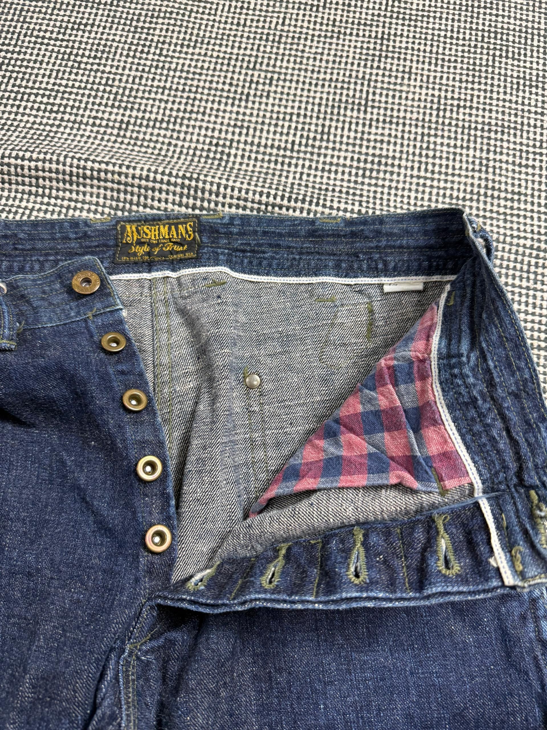 Mister Freedom × Sugar Cane Mister Freedom x Mushmans Dungarees Size US 30 / EU 46 - 4 Thumbnail