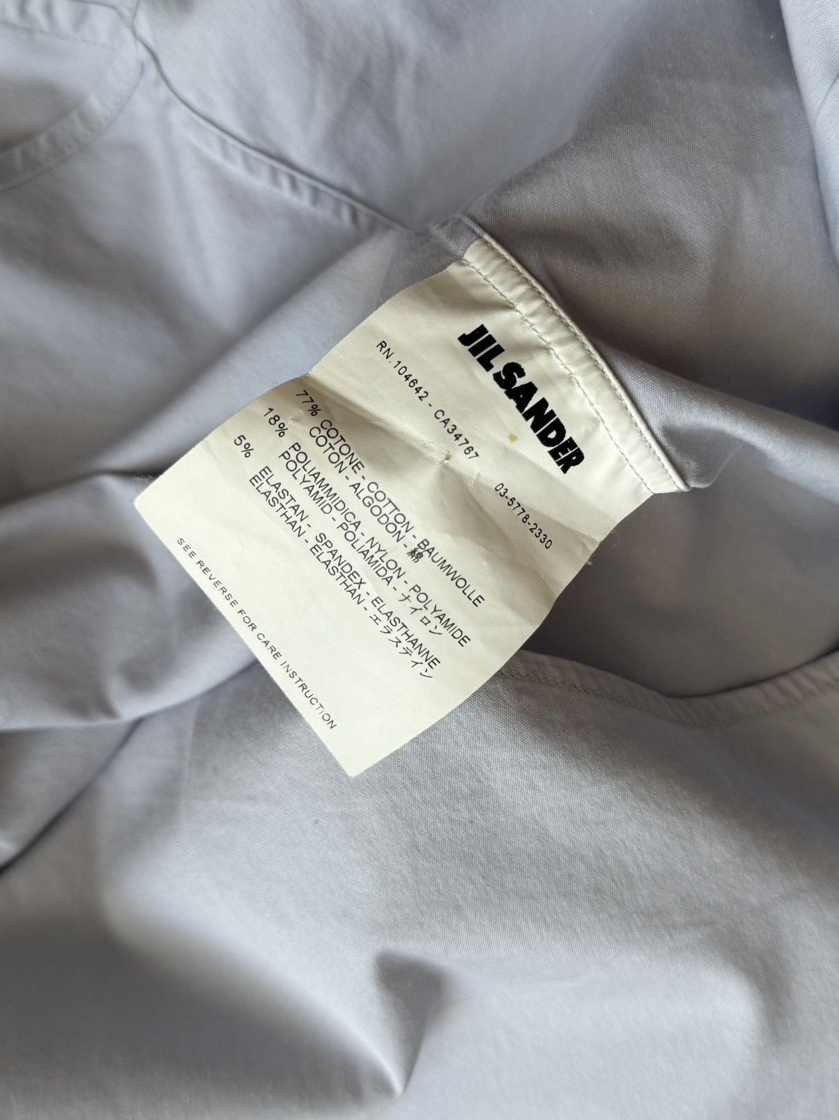 Jil Sander Jil Sander archive ls classic shirt Size US M / EU 48-50 / 2 - 7 Thumbnail
