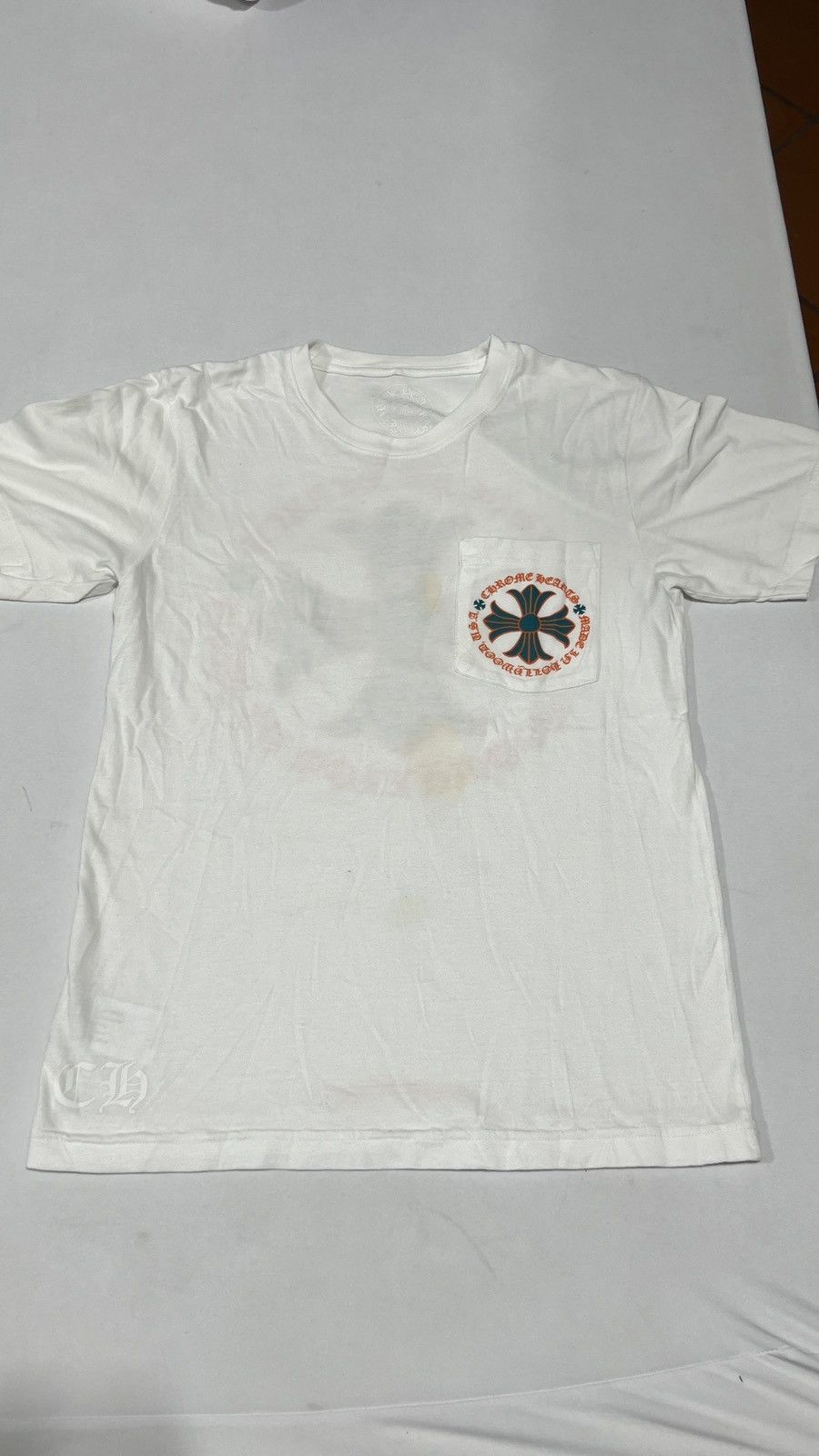 Chrome Hearts Chrome Hearts Miami Art Basel White T Shirt Size US S / EU 44-46 / 1 - 1 Thumbnail