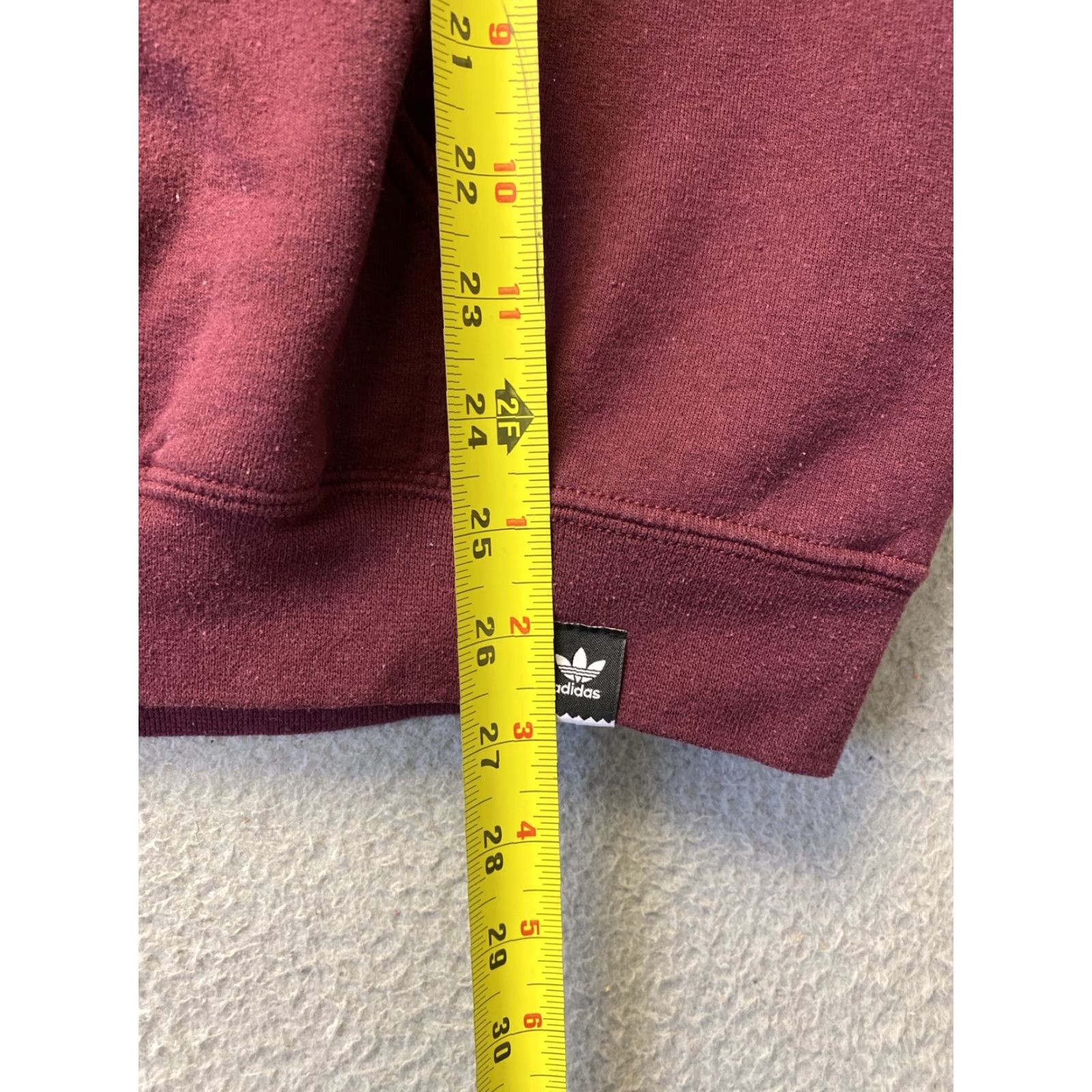 Adidas ADIDAS Sweater Shirt Mens Large Red Outdoors Trefoil Logo Hoodie Sweatshirt /110-2 Size US L / EU 52-54 / 3 - 5 Thumbnail