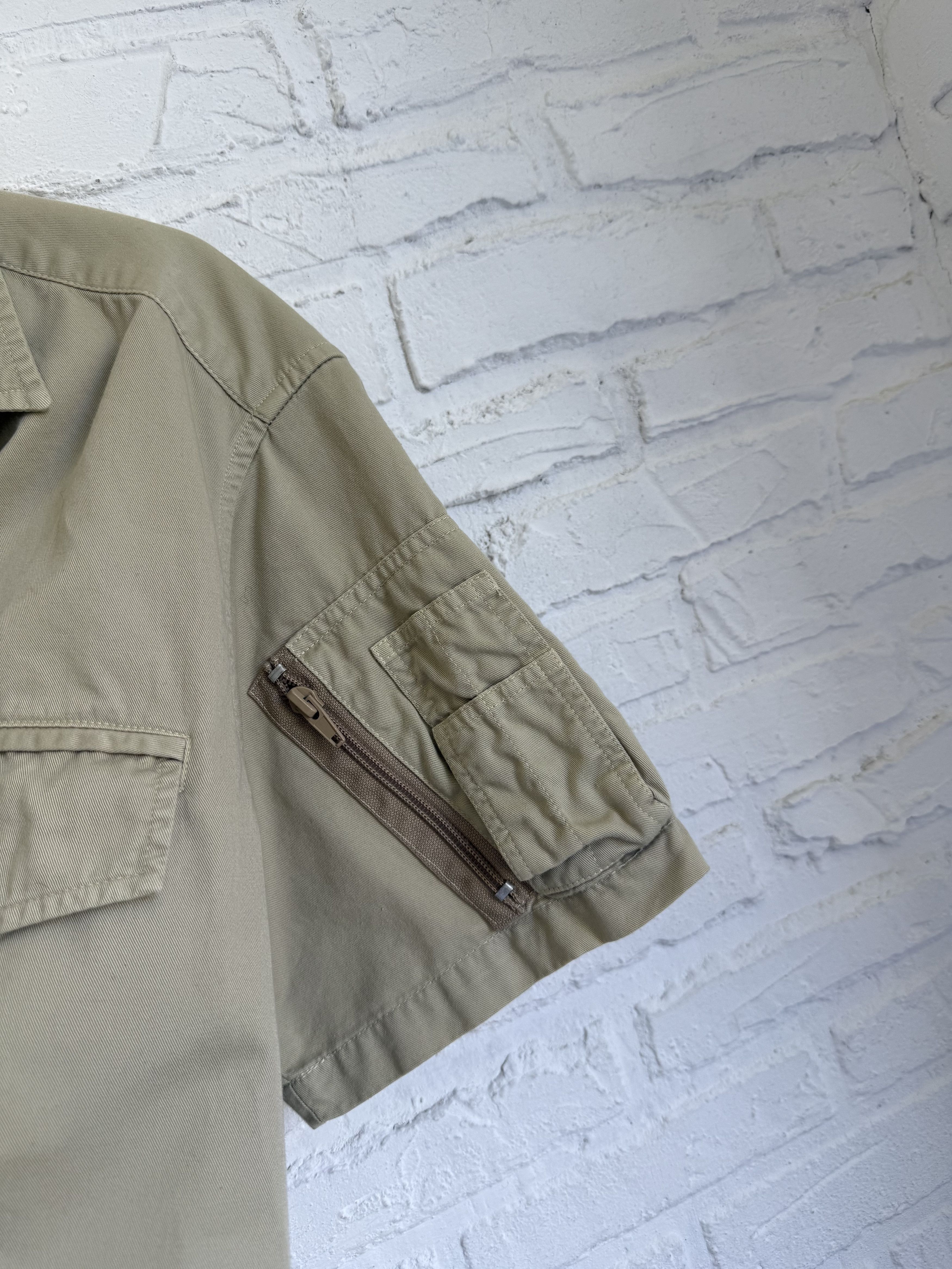 Stussy Vintage 90s Stussy Made In USA Utility Military Shirt Size US M / EU 48-50 / 2 - 8 Thumbnail