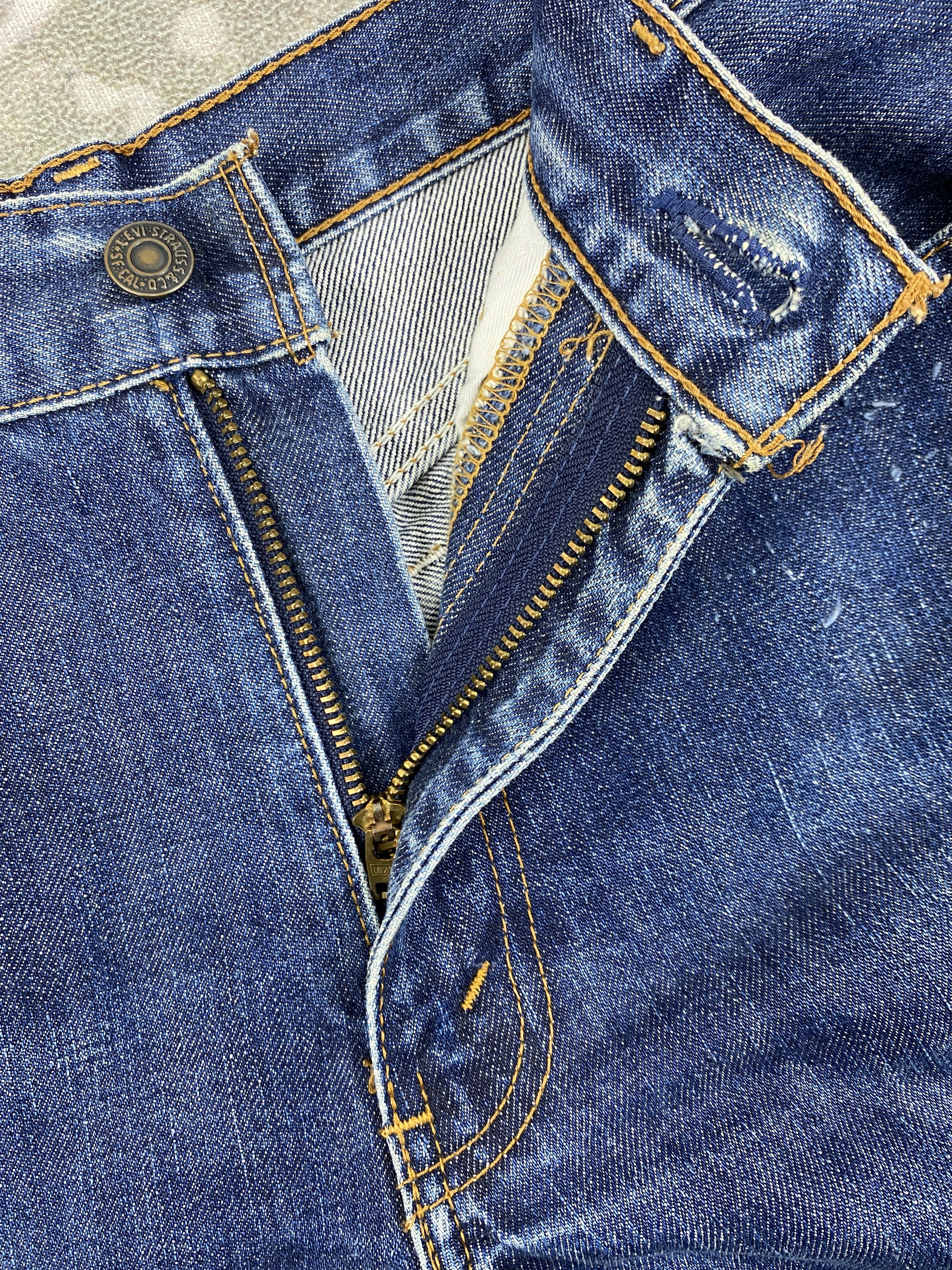 Levi's Blue Vintage Levi's 506 Ripped Denim 26x28.5 -JN213 Size US 26 / EU 42 - 7 Thumbnail