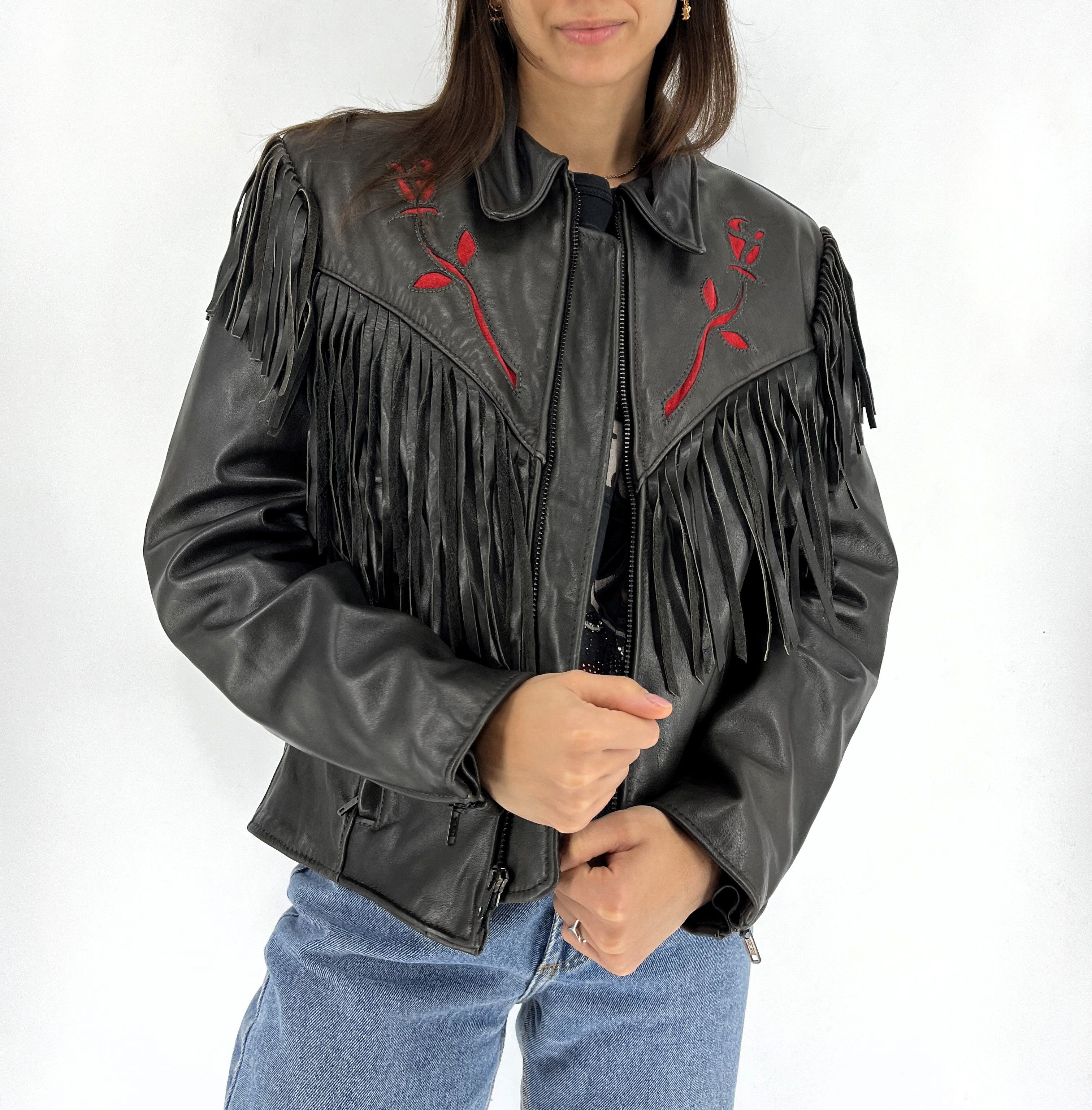Vintage Vintage 90s Black Protech Leather Apparel Motortcycle Biker Size XL / US 12-14 / IT 48-50 - 1 Thumbnail