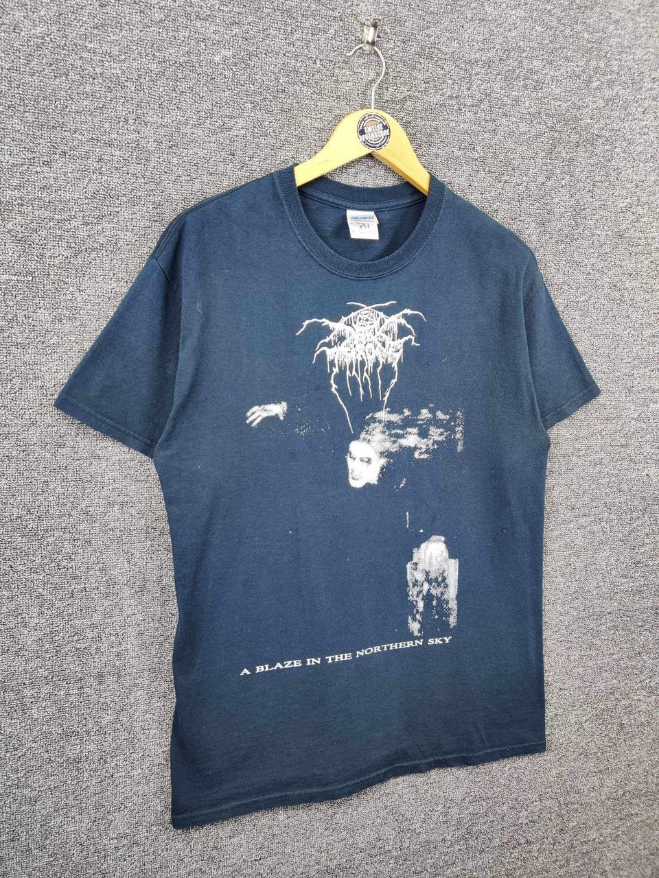 Band Tees Vintage Darkthrone Blaze In The Northern Sky Black Metal Tee Size US M / EU 48-50 / 2 - 5 Thumbnail