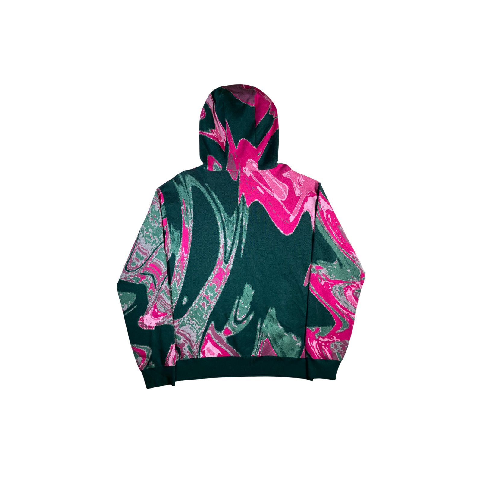 Louis Vuitton Louis Vuitton Graphic Green & Pink Hoodie Size US M / EU 48-50 / 2 - 2 Thumbnail