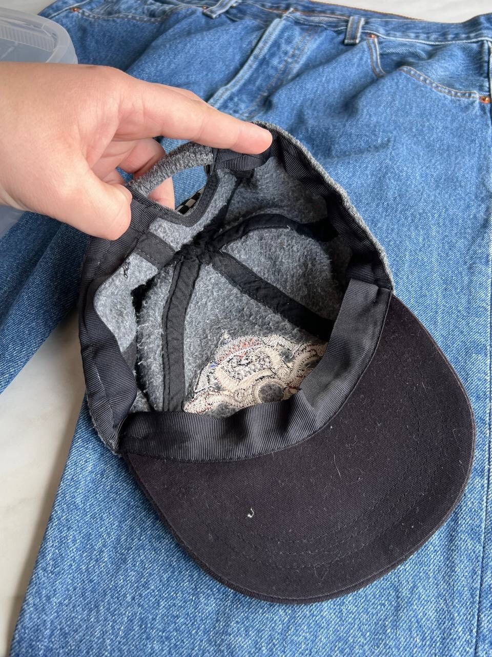 Vintage × Warner Bros Vintage Taz Looney Tunes Cap Crazy Biker Angry Y2K Hype Size ONE SIZE - 5 Thumbnail