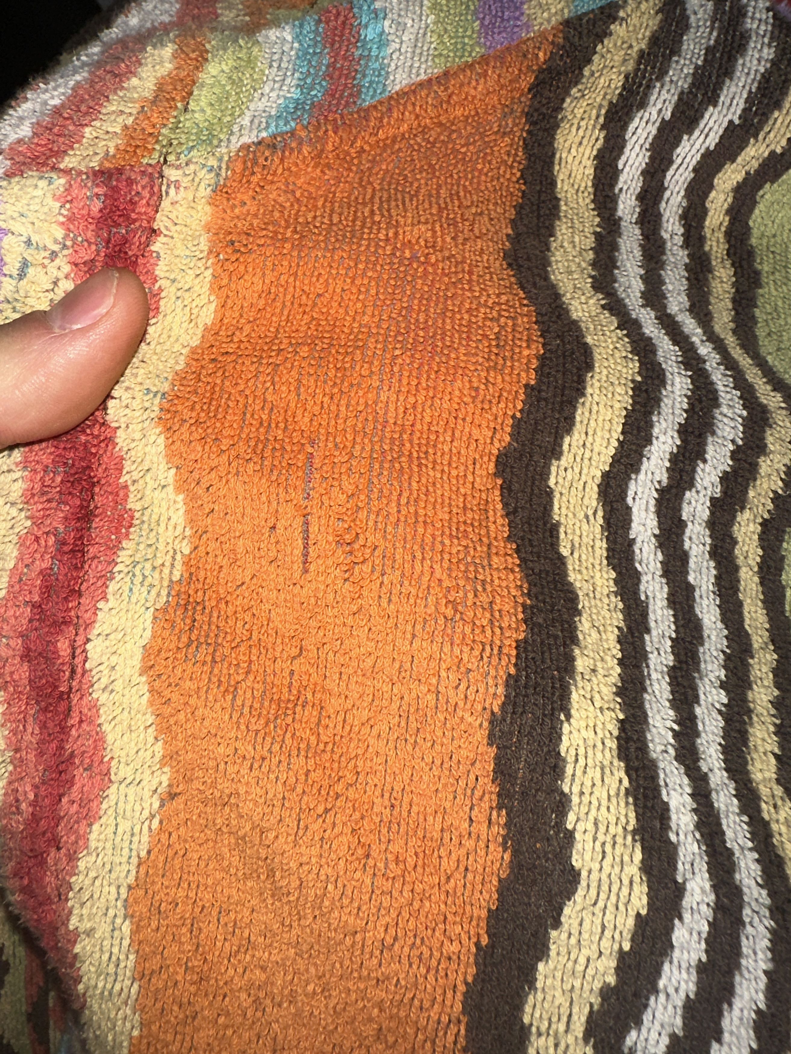 Missoni Rainbow Bathrobe Missoni 3D Knit Stripe Retro Size XL Size US XL / EU 56 / 4 - 19 Thumbnail