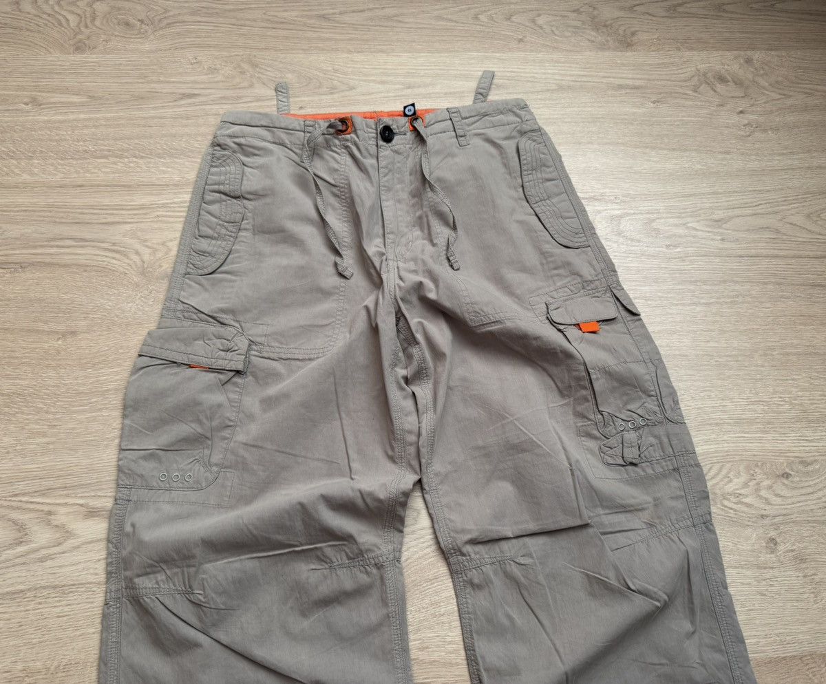 Japanese Brand Vintage 00’s Fishbone y2k Baggy Cargo Japanese Pants Size US 32 / EU 48 - 3 Thumbnail