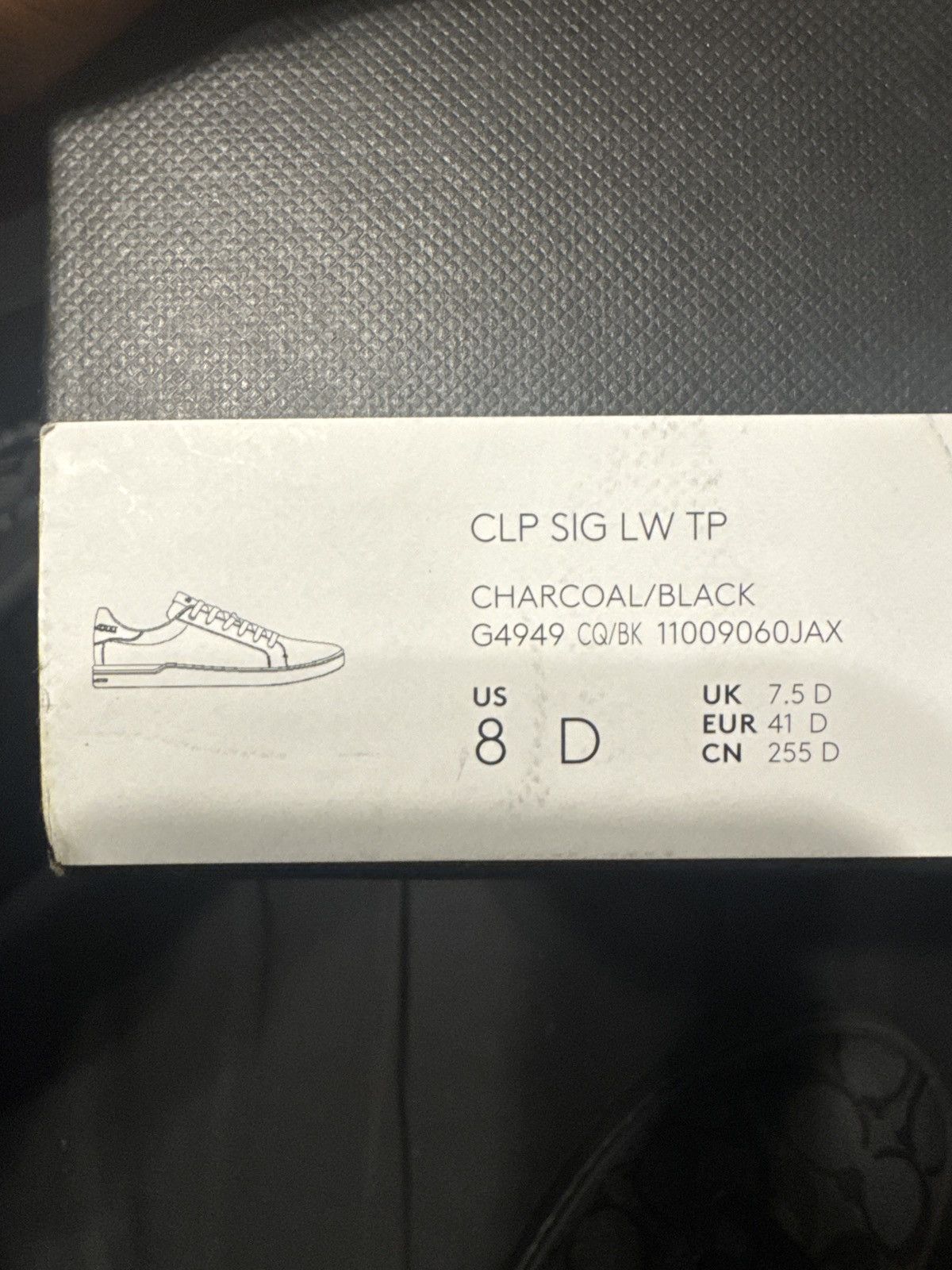 Coach Charcoal/Black low top Coach sneakers Size US 8 / EU 41 - 7 Thumbnail