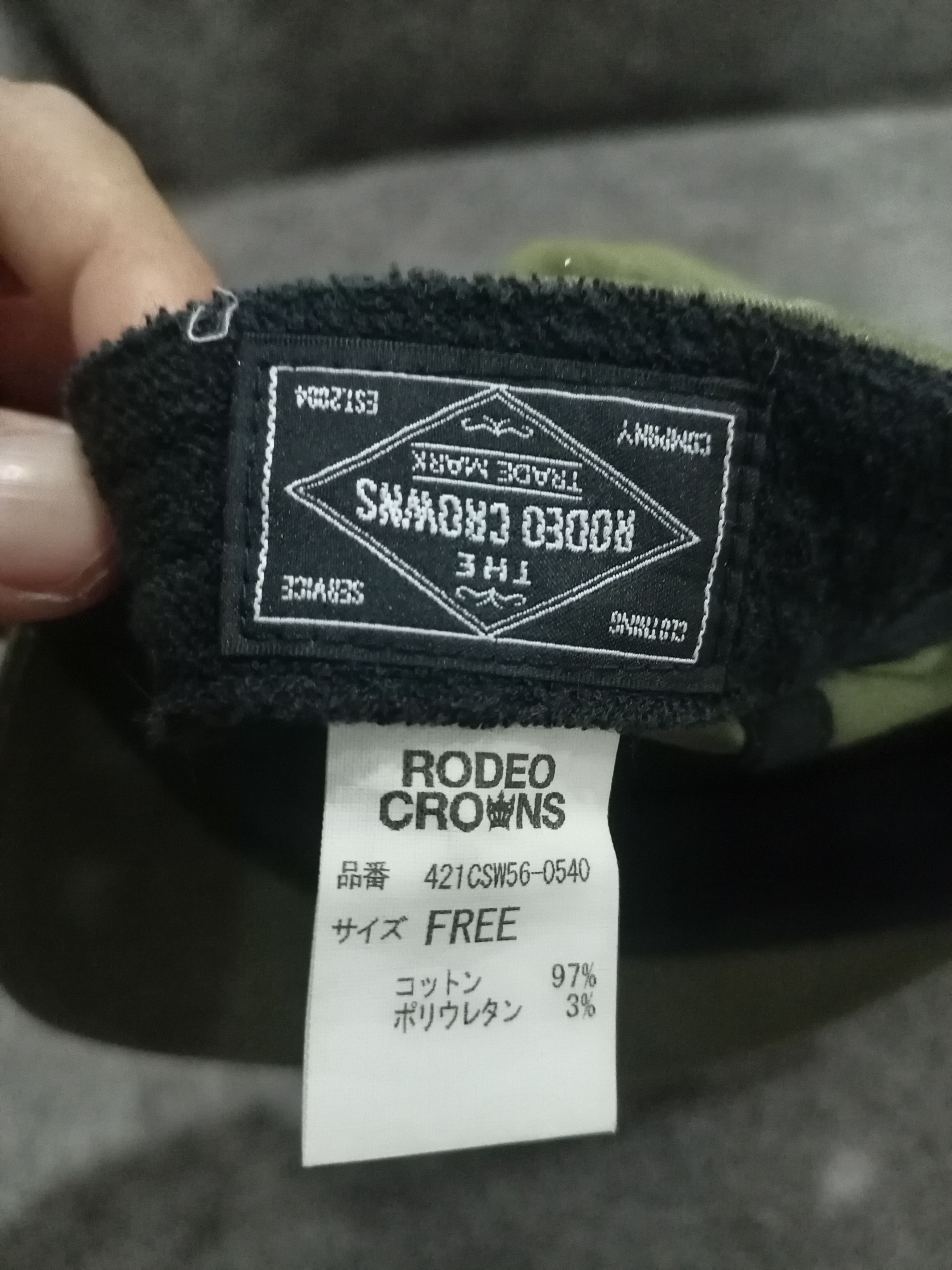 Other RODEO CROWNS INDEPENDANT FIVE PANEL HAT Size ONE SIZE - 5 Thumbnail