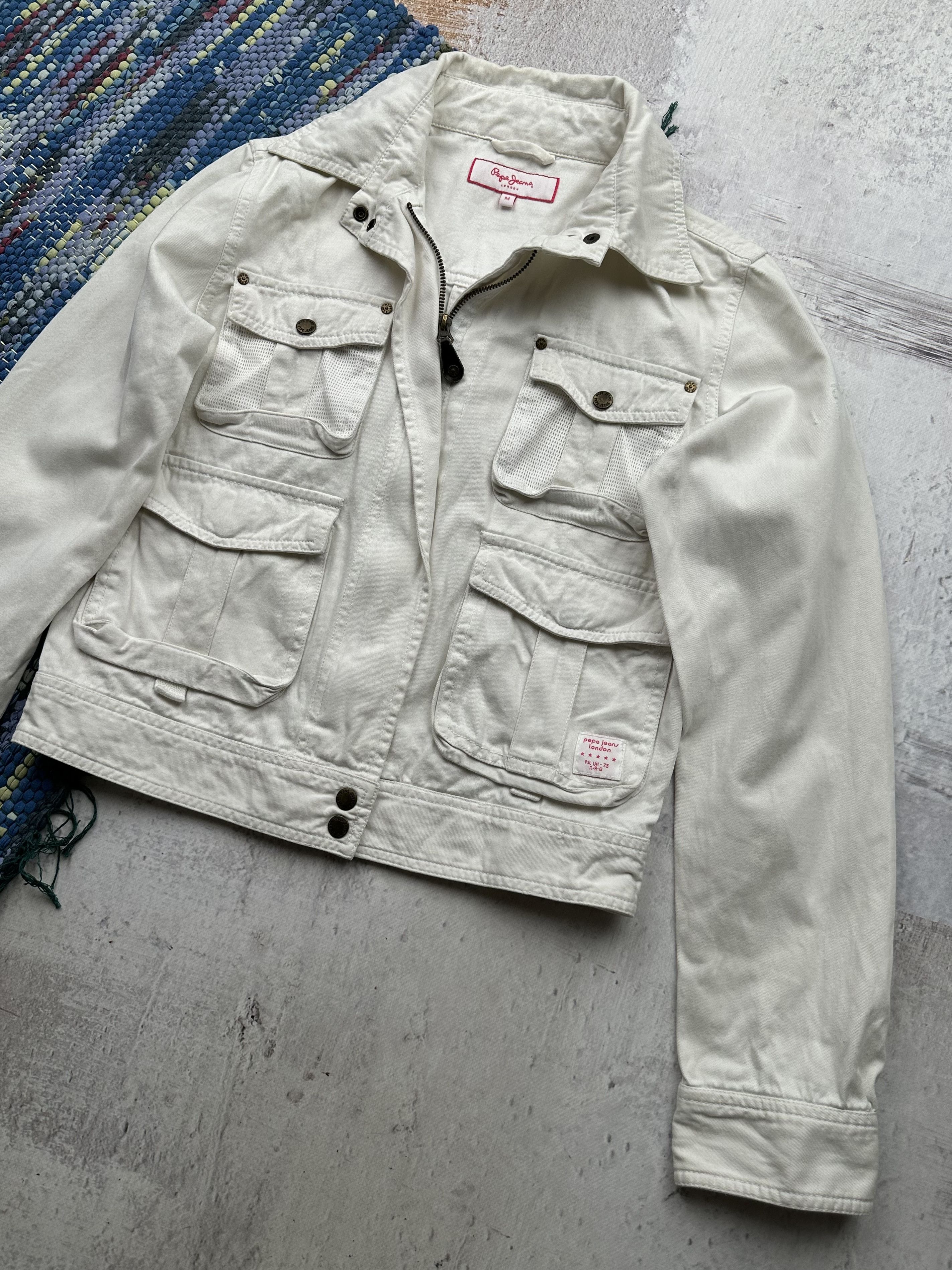 Japanese Brand Vintage Cropped Jacket A348(34)D15 Size M / US 6-8 / IT 42-44 - 3 Thumbnail