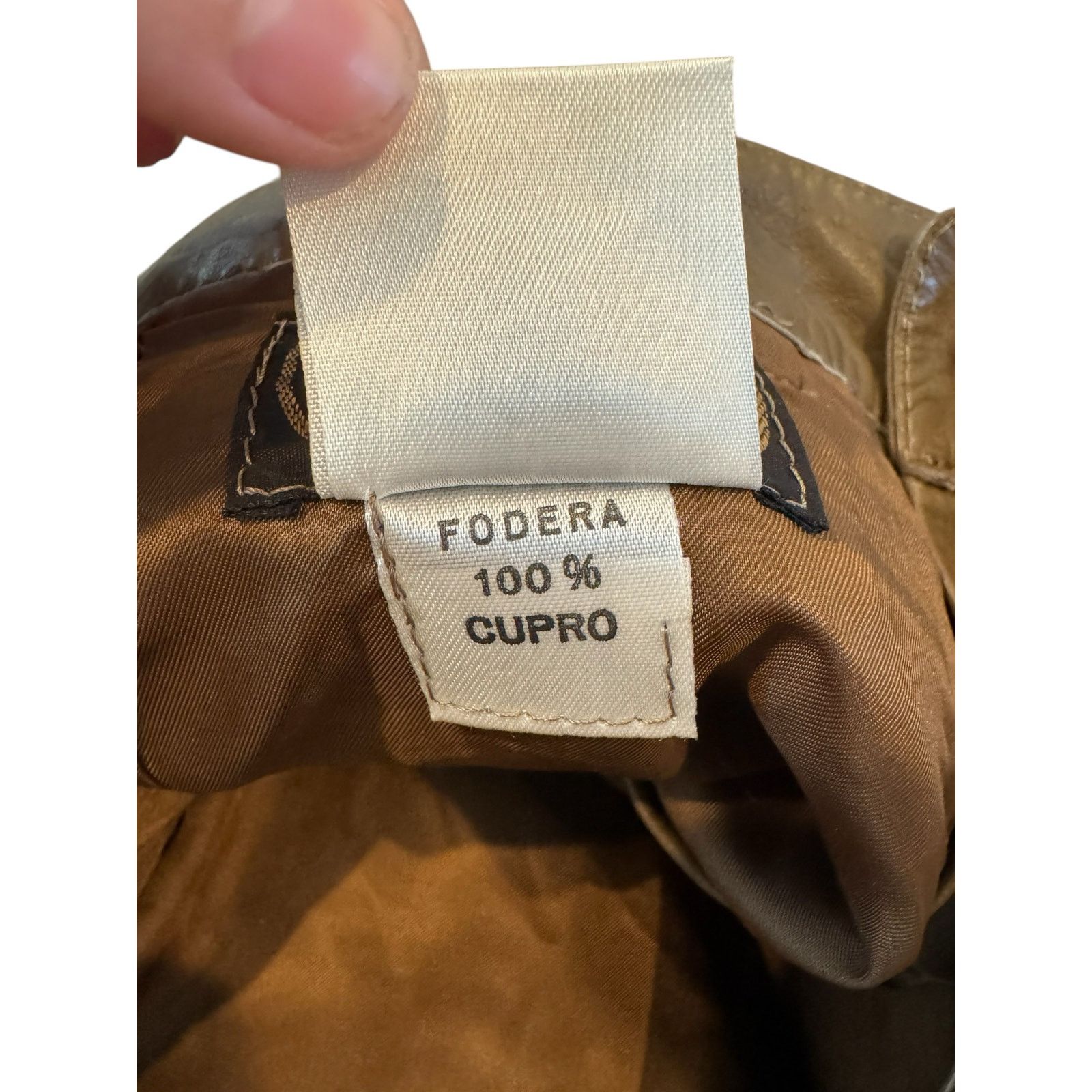 The Unbranded Brand Vagrant Italia Vintage Brown Leather Pants Made in Italy 46 Size 32" / US 10 / IT 46 - 7 Thumbnail