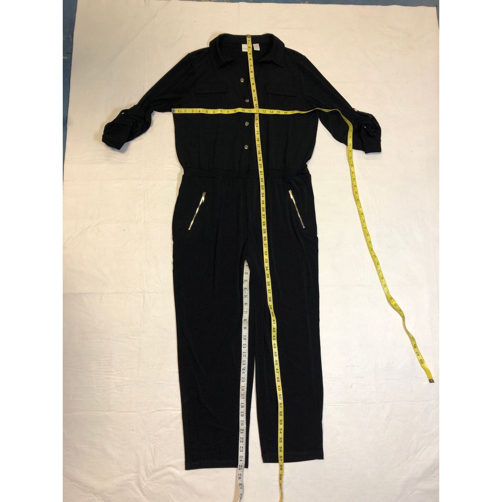 Chicos Women’s Chico’s black romper Size 26" / US 2 / IT 38 - 2 Thumbnail