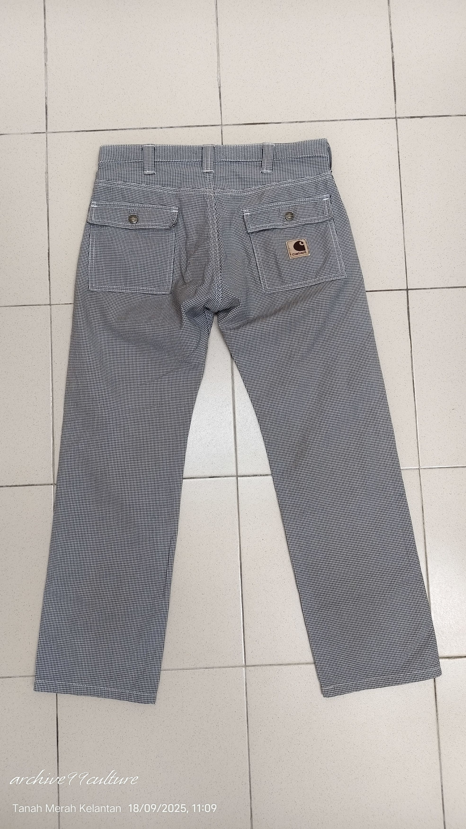 Carhartt Carhartt gingham check plaid bush pants low riseJapan Size US 30 / EU 46 - 2 Thumbnail