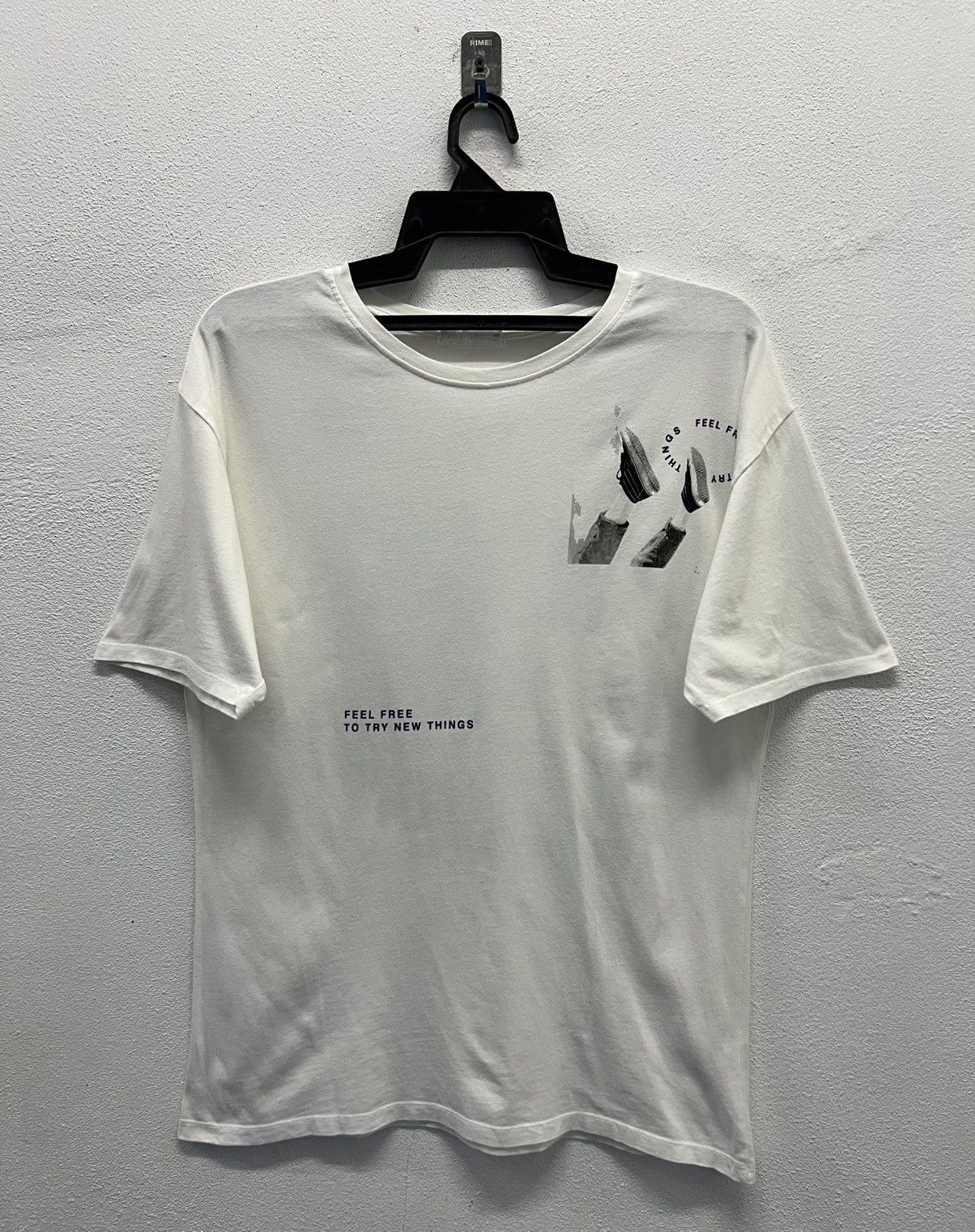 Vintage × Zara VINTAGE ZARA FEEL FREE TO TRY NEW THINGS SHIRT Size US M / EU 48-50 / 2 - 2 Thumbnail
