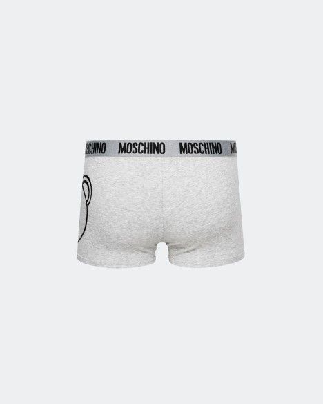 Moschino o1y0225 Size : S / Logo Boxer in Grey Size ONE SIZE - 4 Thumbnail