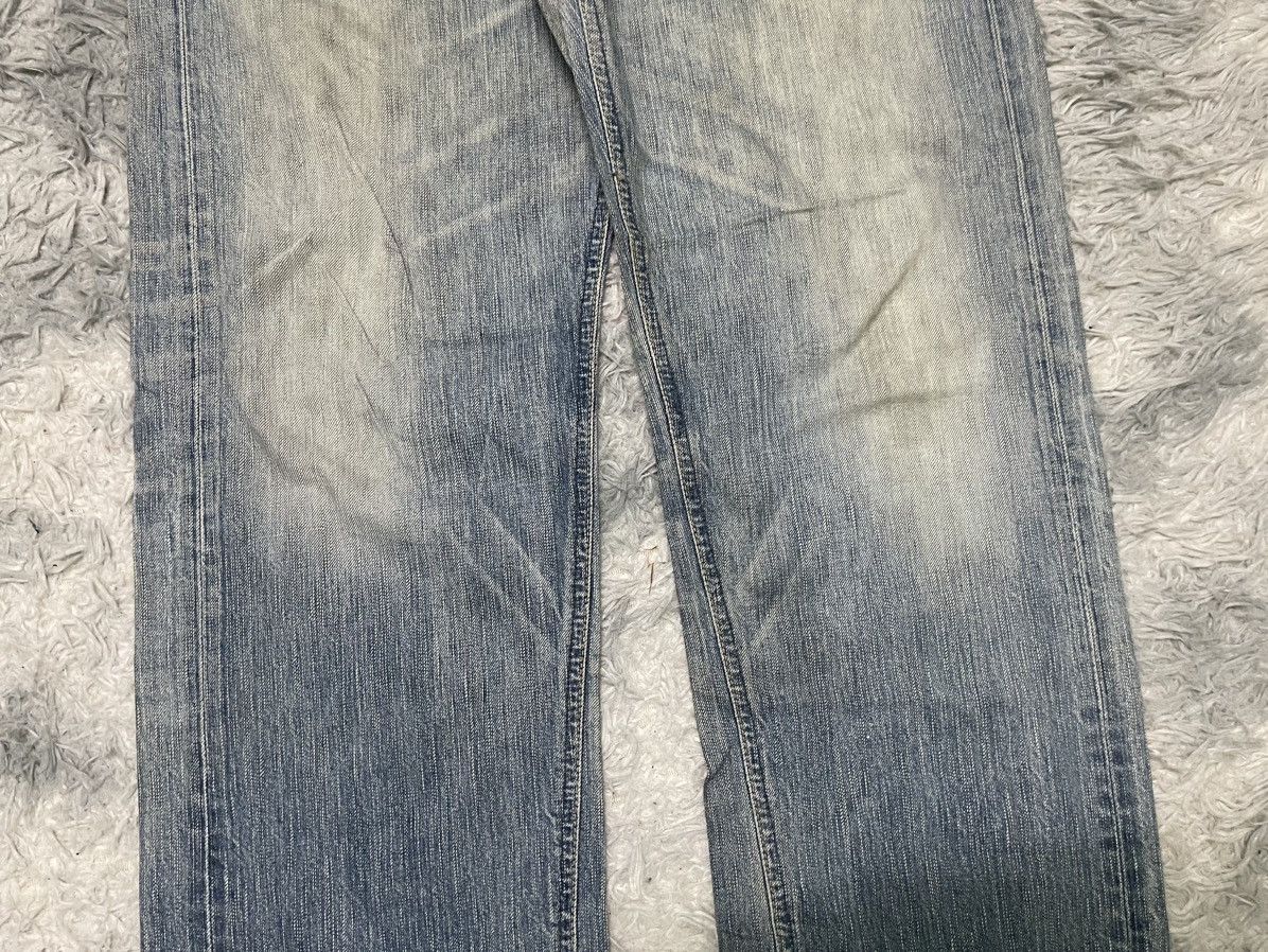 Edwin 2000s EDWIN 503 JEANS RARE DESIGN DISTRESSED Size US 36 / EU 52 - 5 Thumbnail