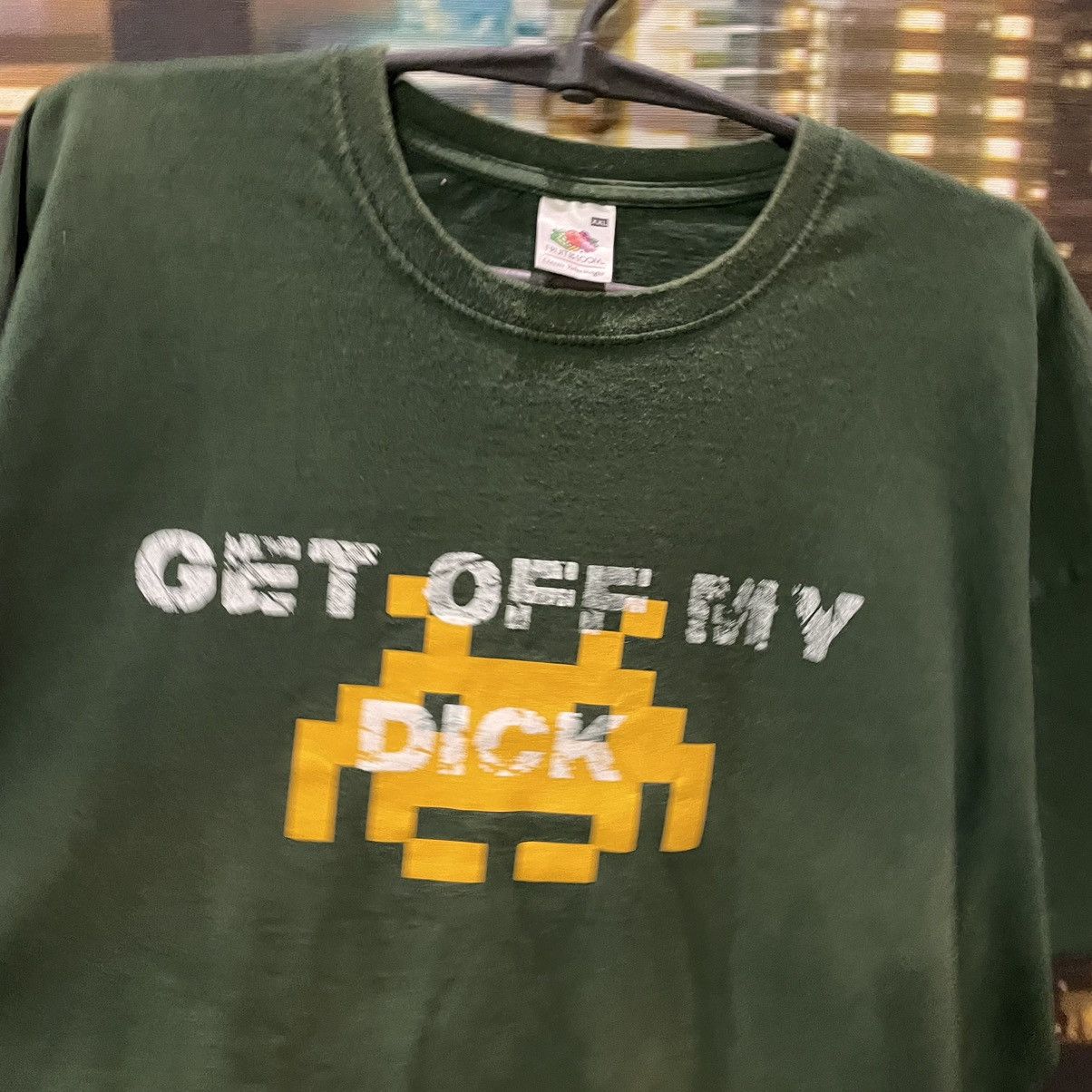 Vintage VINTAGE SKATER TEE GET OFF MY DICK PENIS FUNNY PORNO XXX Size US XXL / EU 58 / 5 - 5 Thumbnail