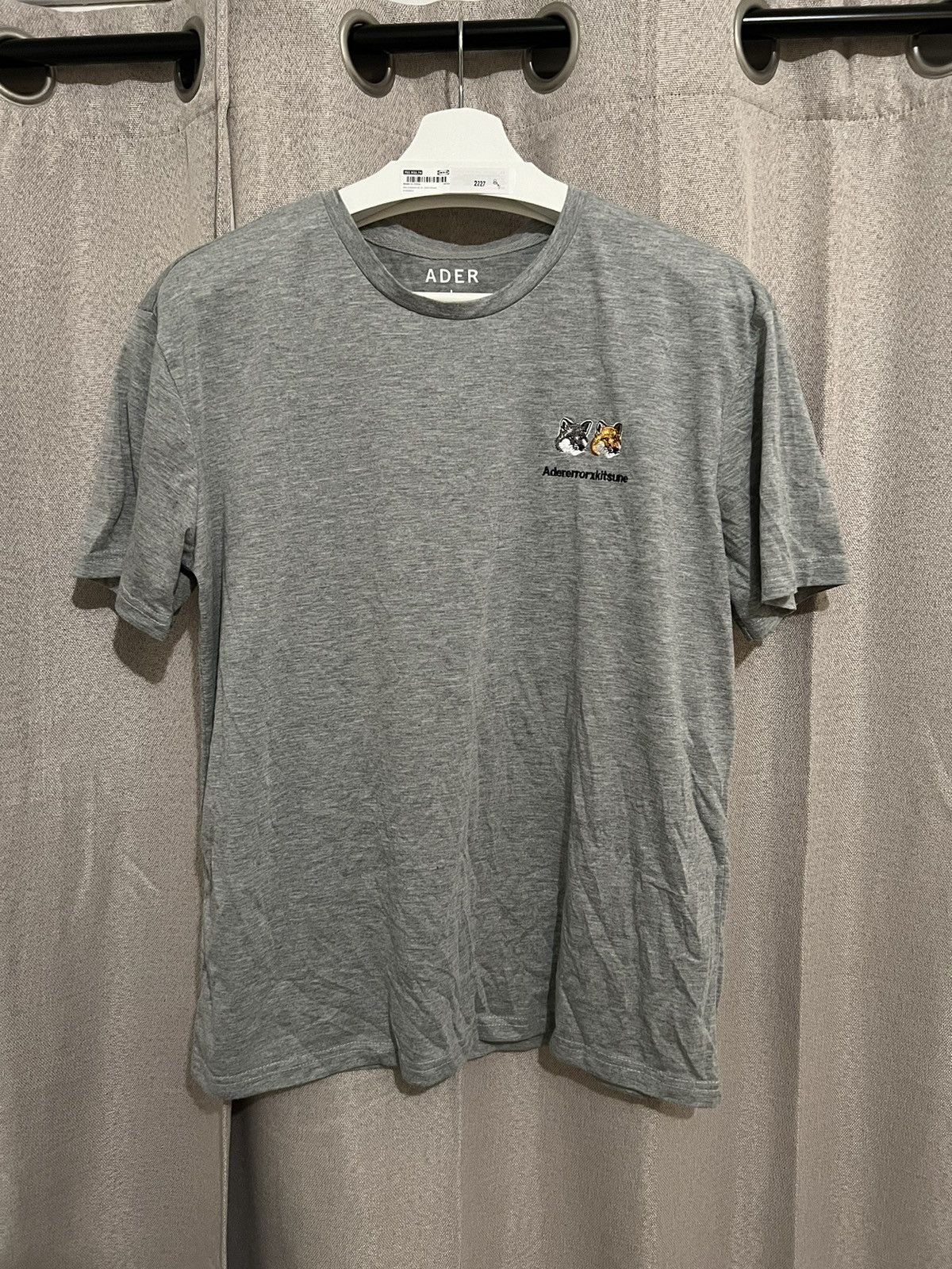 Ader Error X Maison Kitsune T Shirt | Grailed