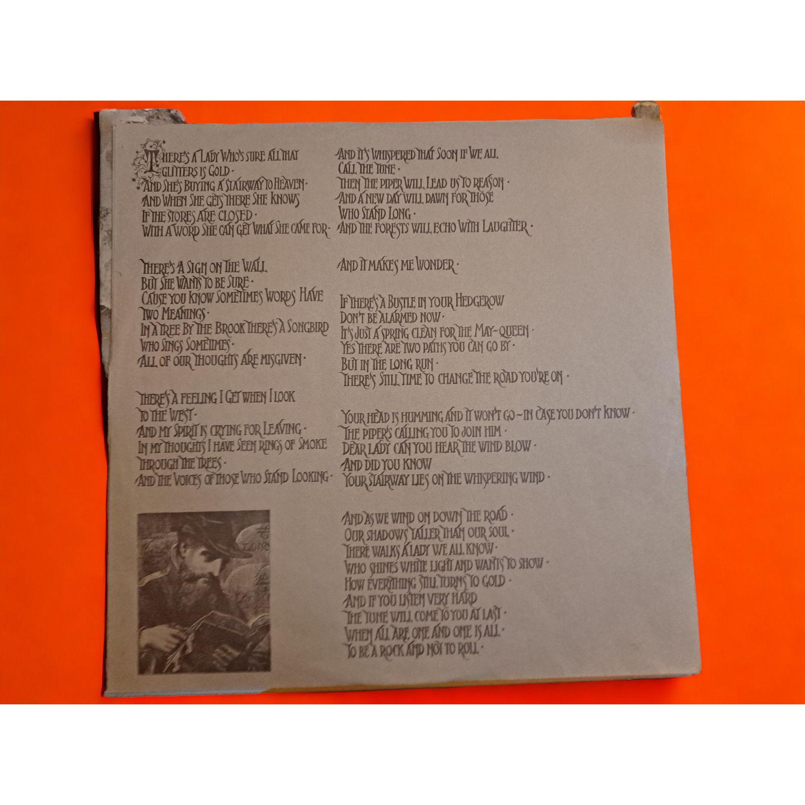 Other LED ZEPPELIN - Untitled Album-(IV)- ZOSO LP 1977 Gatefold Vi Size ONE SIZE - 4 Thumbnail