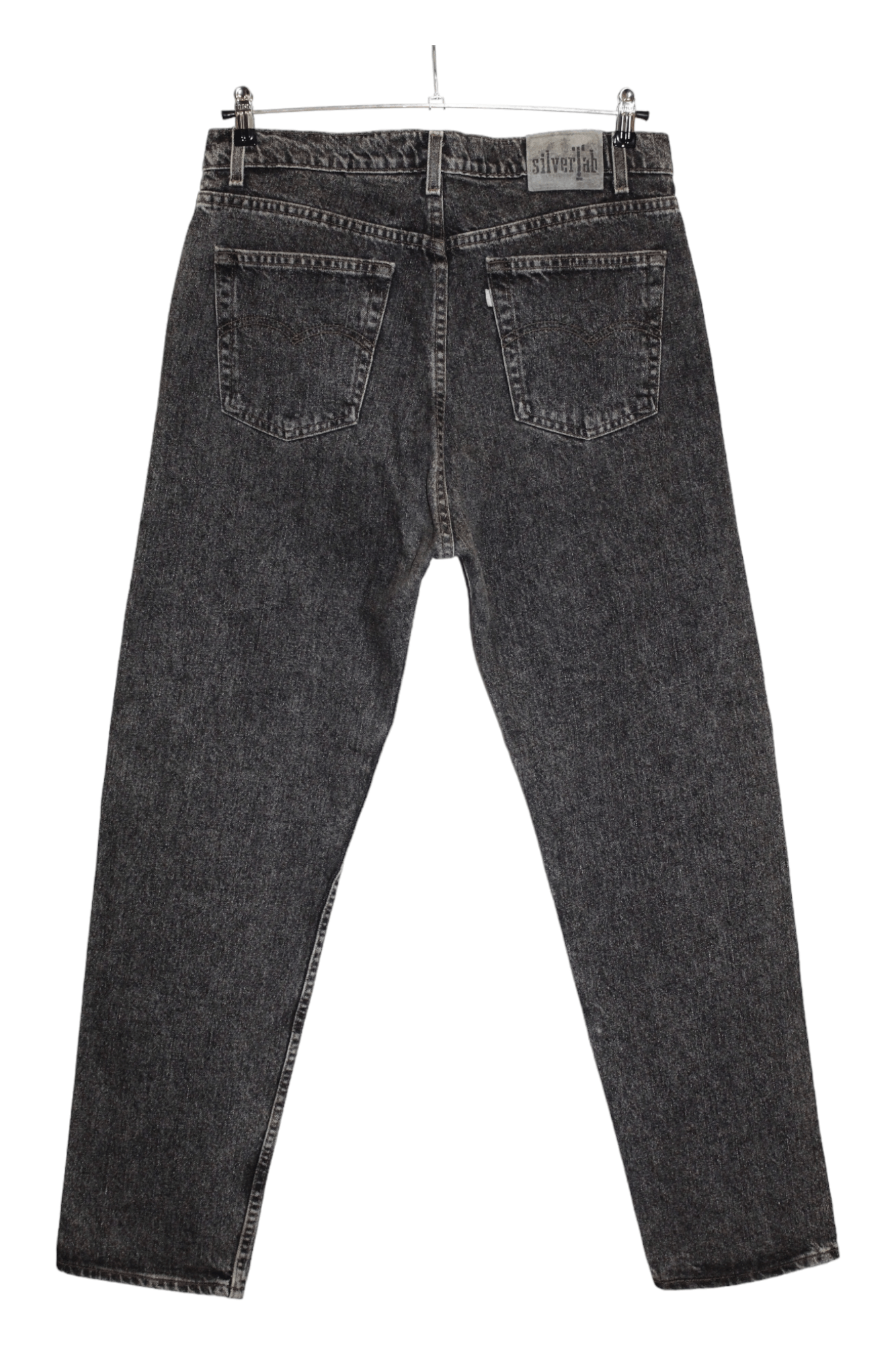 Levi's RARE🔥'93 Levi's SilverTab 549 Baggy Stonewash Black Jeans Size US 37 - 12 Thumbnail