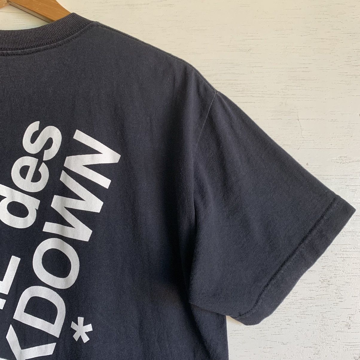 Comme Des Fuck Down The Cut COMME des FUCKDOWN Tee Uneven Faded Size US M / EU 48-50 / 2 - 16 Thumbnail