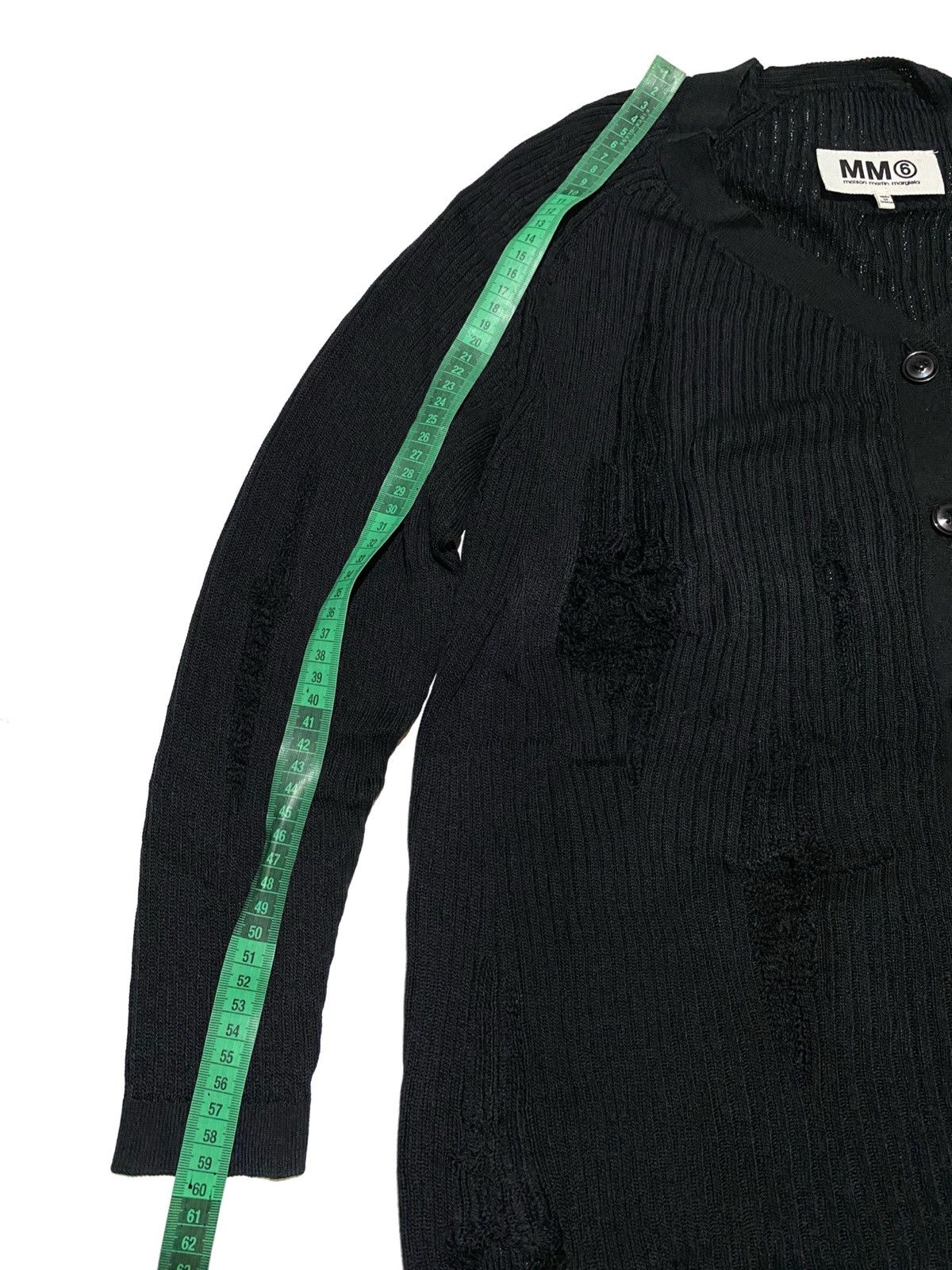 Maison Margiela MAISON MARGIELA DISTRESSED CARDIGAN Size S / US 4 / IT 40 - 13 Thumbnail