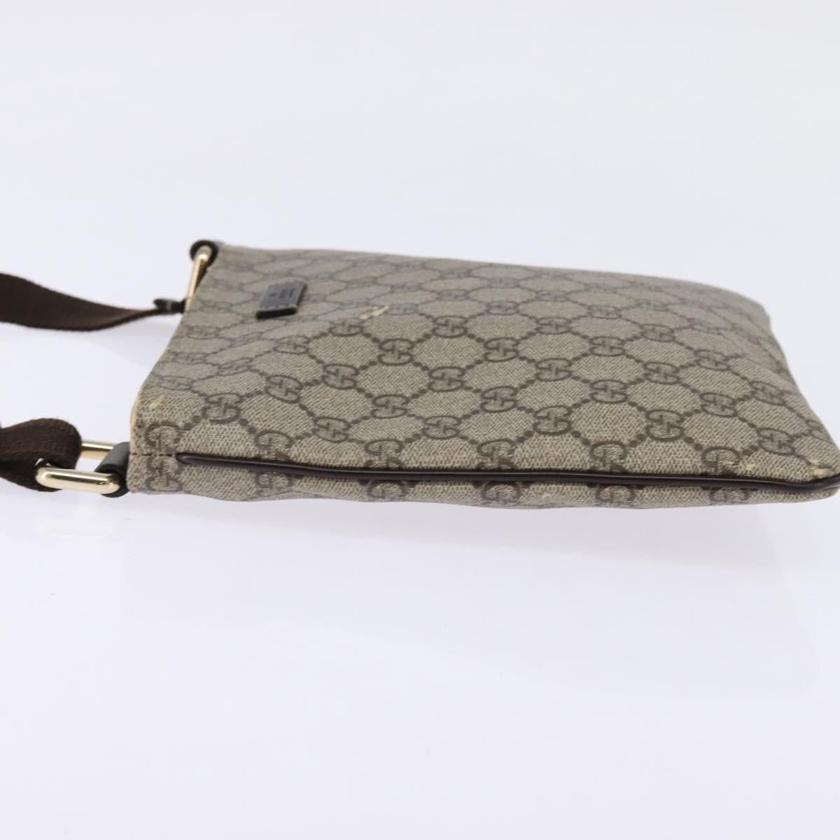 Gucci GUCCI GG Supreme Shoulder Bag Pvc Beige Gold Size ONE SIZE - 4 Thumbnail