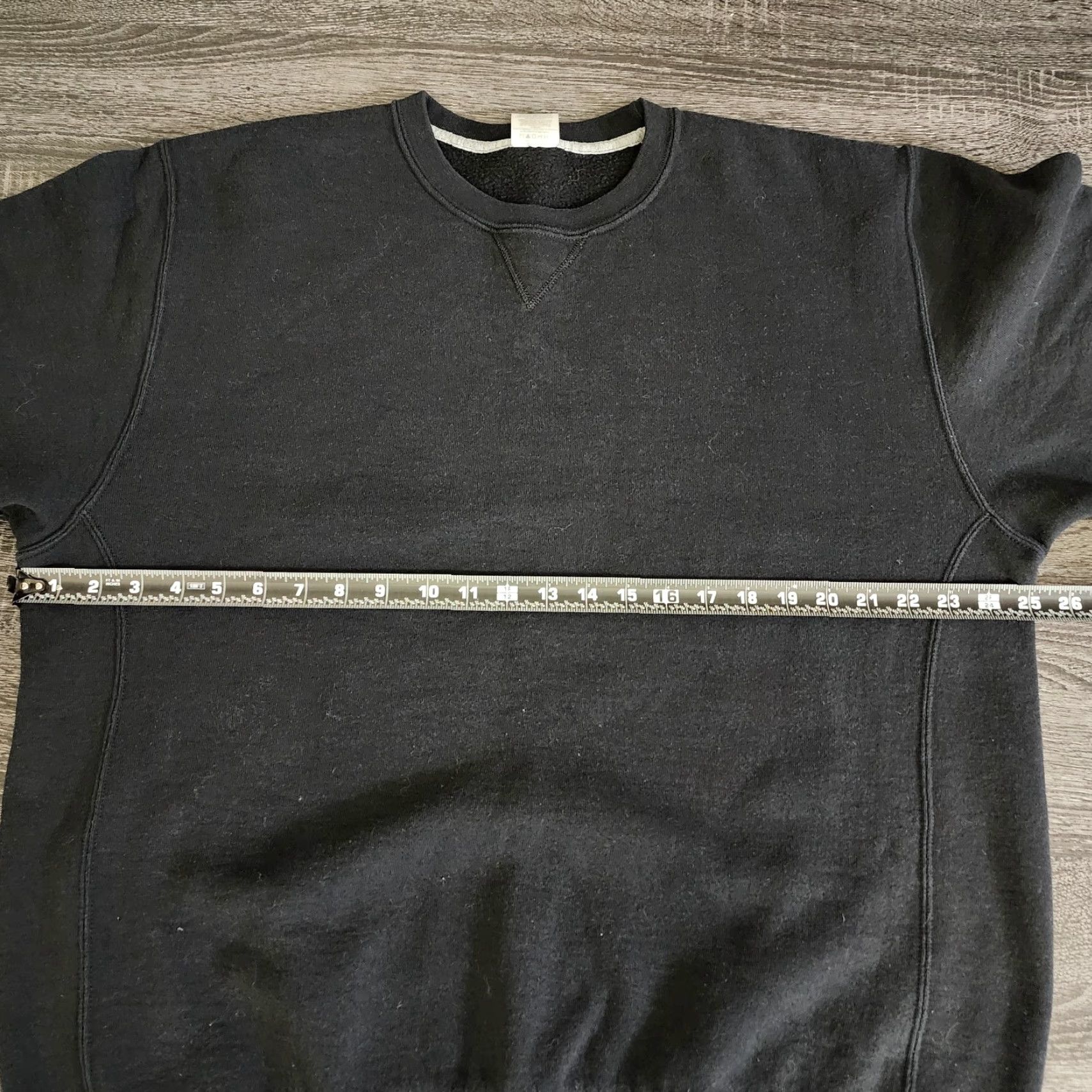 Russell Athletic VINTAGE Russell Athletic Sweatshirt Crewneck XL Black Mens Grunge Y2K Skater Size US XL / EU 56 / 4 - 6 Thumbnail