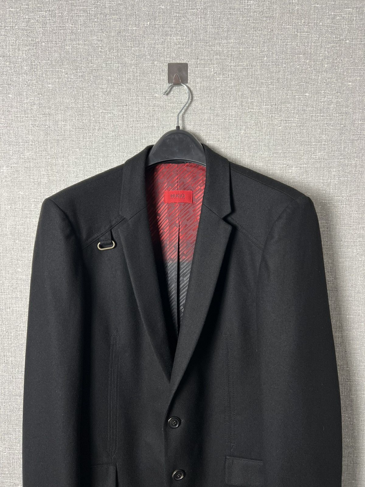Hugo Boss Rare Hugo Boss Virgin Wool Designer Blaze Jacket Size 50 Size 40R - 2 Thumbnail