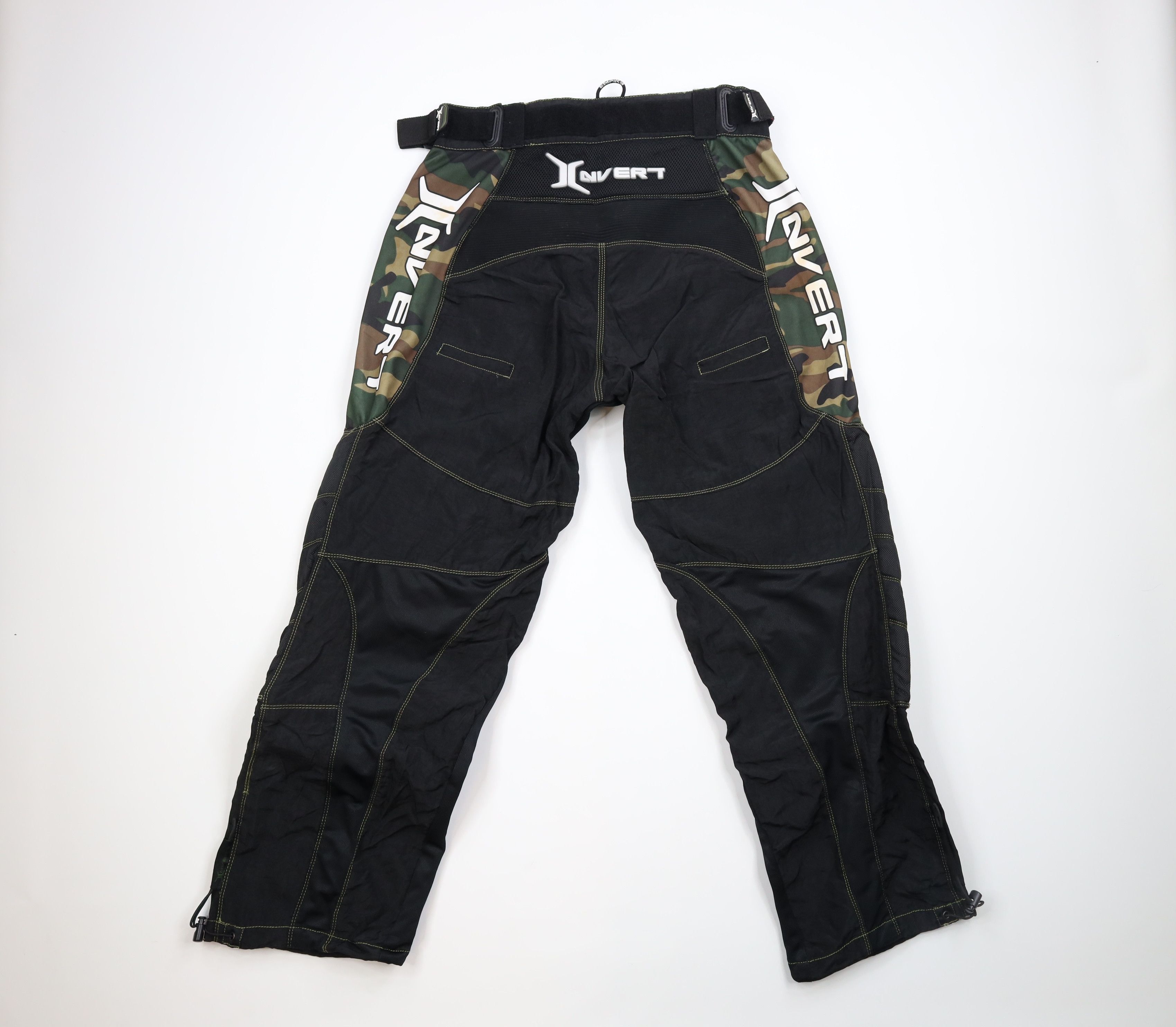 Vintage Vintage Streetwear Wide Leg Camouflage Motocross Pants Size US 32 / EU 48 - 7 Thumbnail