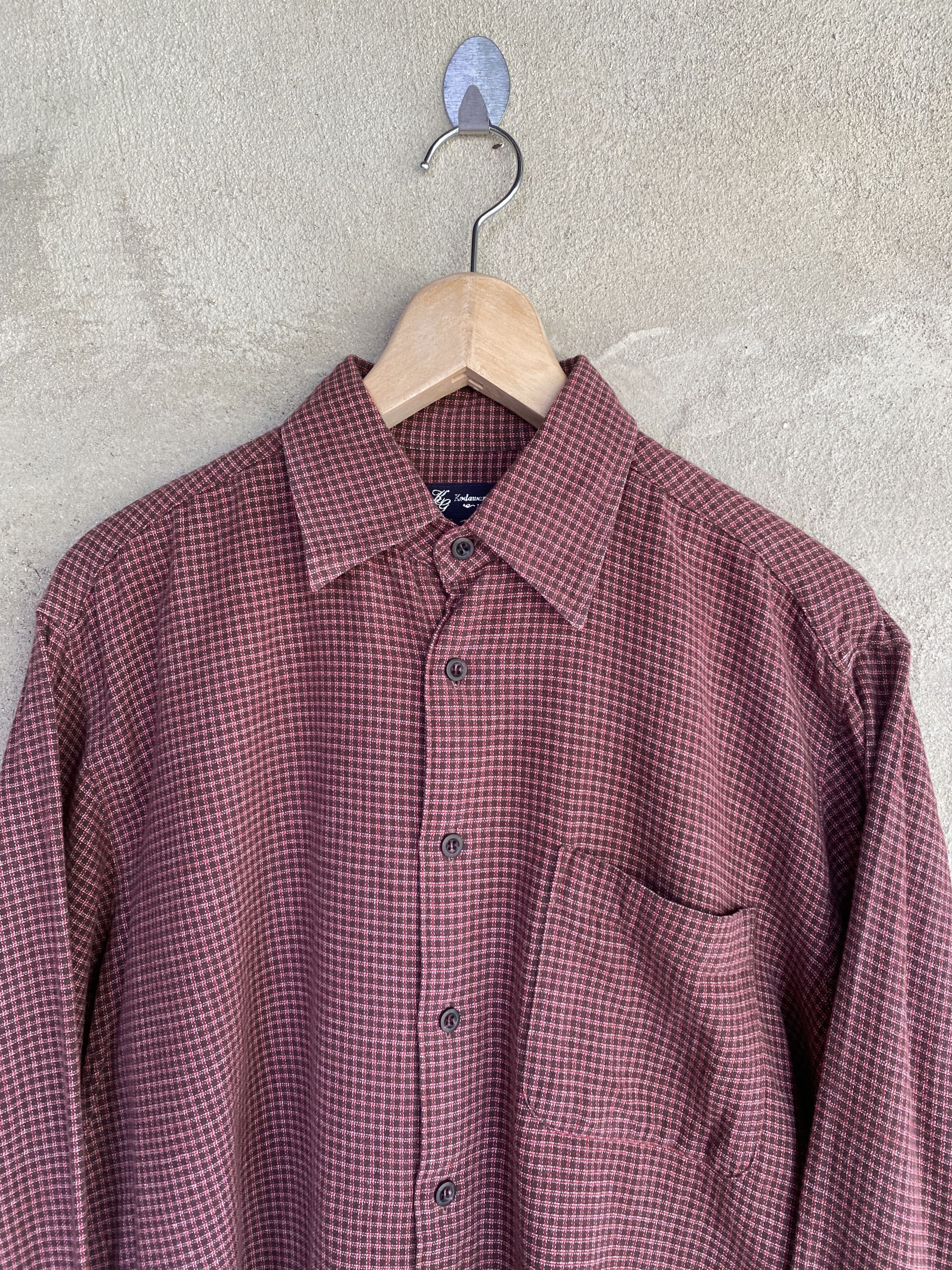 Vintage Vintage Kodawart Design Plaid Tartan Flannel Shirt Size US M / EU 48-50 / 2 - 3 Thumbnail