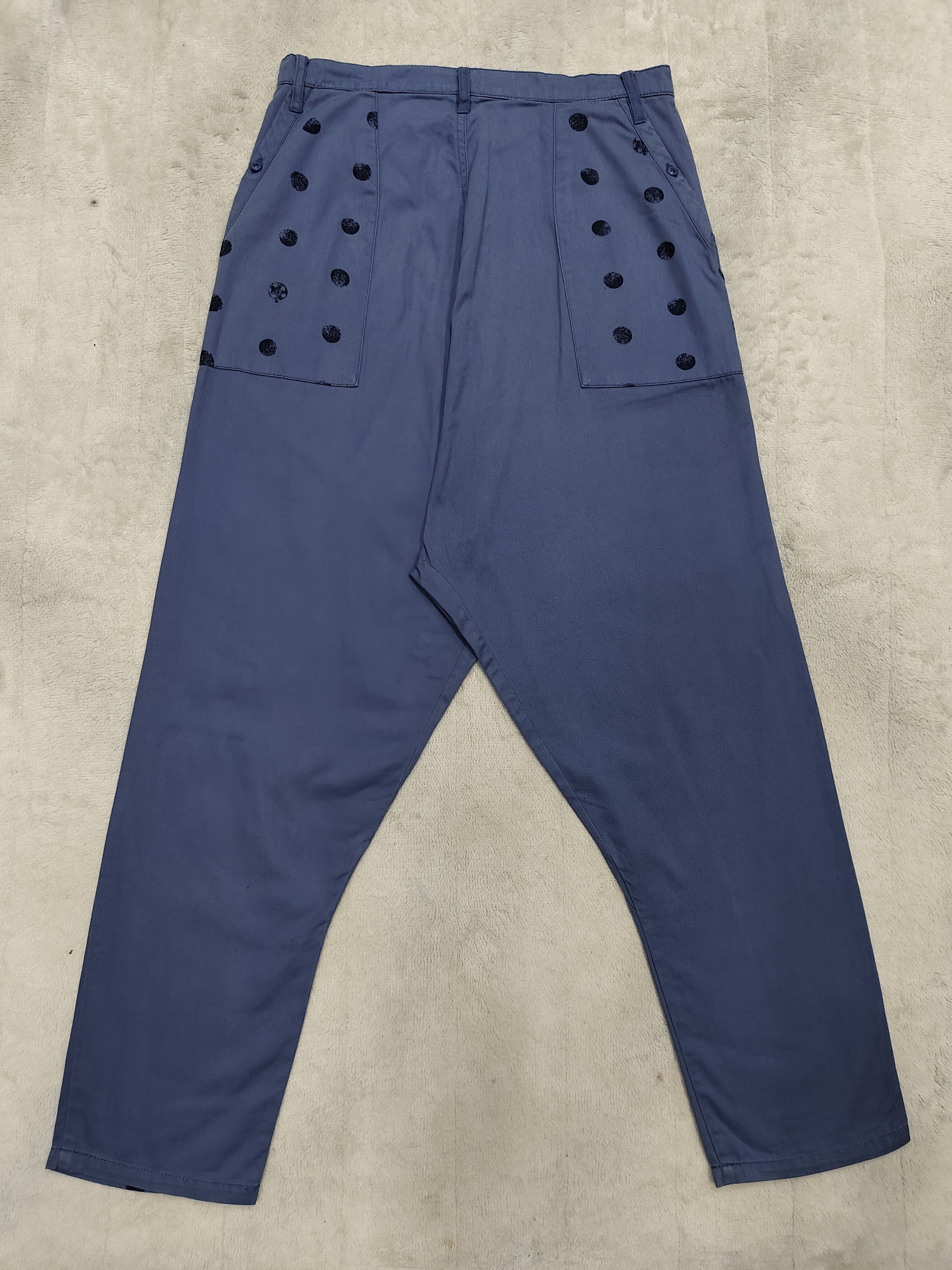 Ne-Net Ne-Net🇯🇵 by Issey Miyake Apple Polkadots Trousers Size 31" - 3 Thumbnail