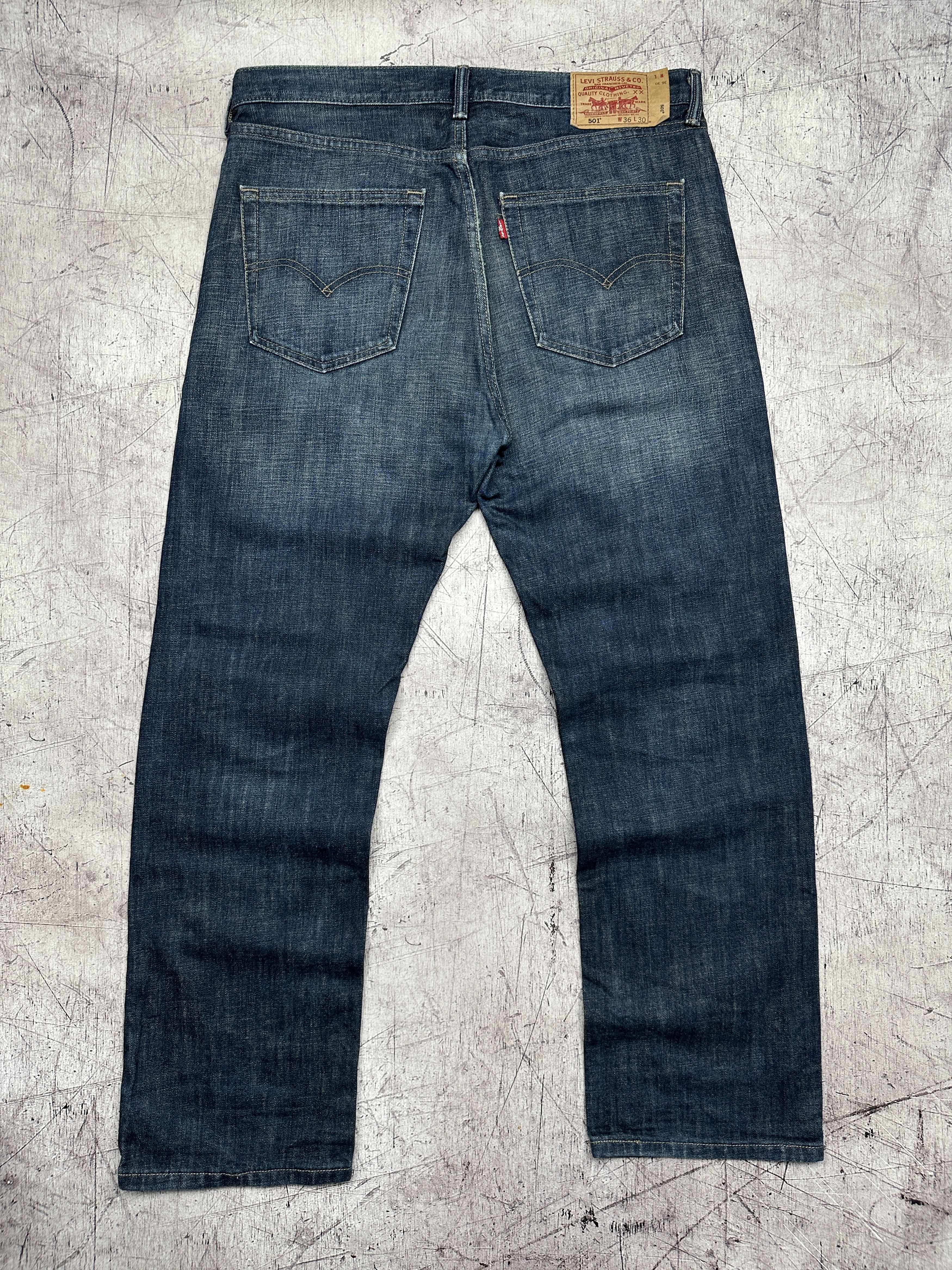 Levi's Levi's 501 Mens Denim Pants Jeans Size 36 x 30 Size US 36 / EU 52 - 1 Thumbnail