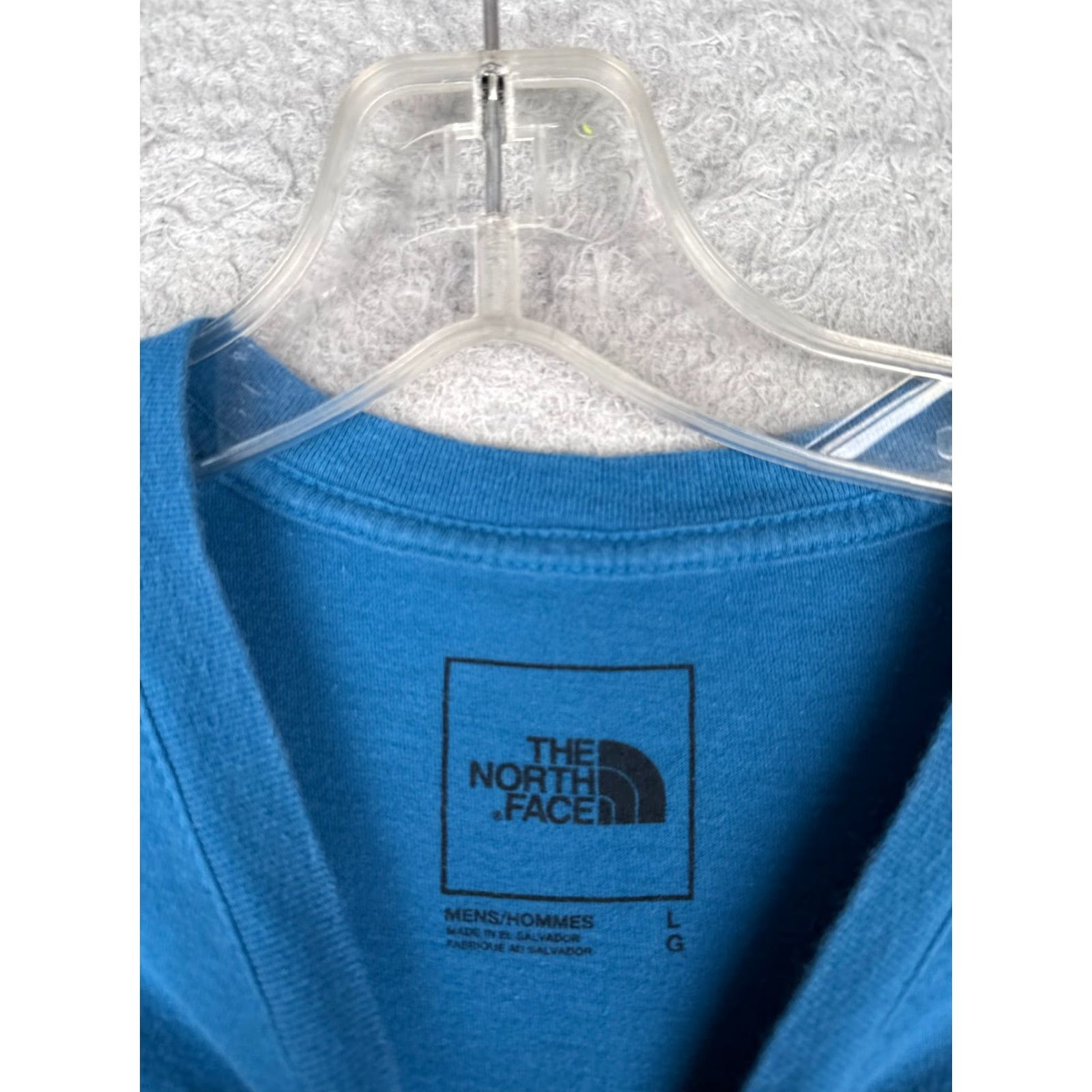 The North Face The North Face Shirt Men L Blue Short Sleeve Crew Neck 100% Cotton Size US L / EU 52-54 / 3 - 7 Thumbnail