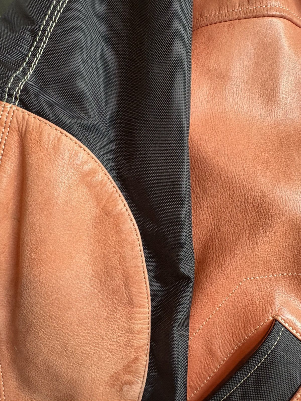 Libero Liberto Orange Leather Jacket Size US XL / EU 56 / 4 - 8 Thumbnail