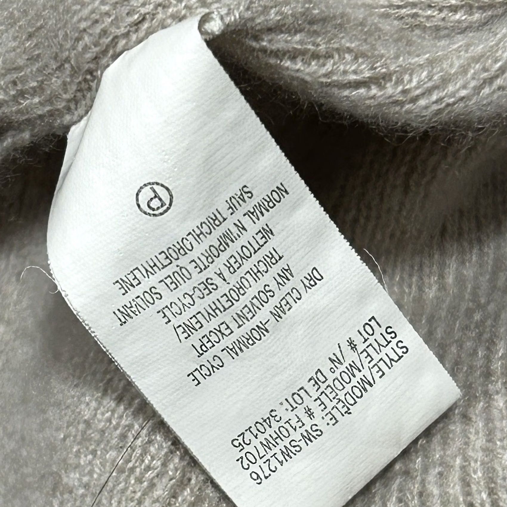 Helmut Lang VINTAGE Helmut Lang Cashmere Linen Ribbed Knit Sweater Long Sleeve Women’s S Tan Logo Crew Neck Pullover Women Size S / US 4 / IT 40 - 6 Thumbnail