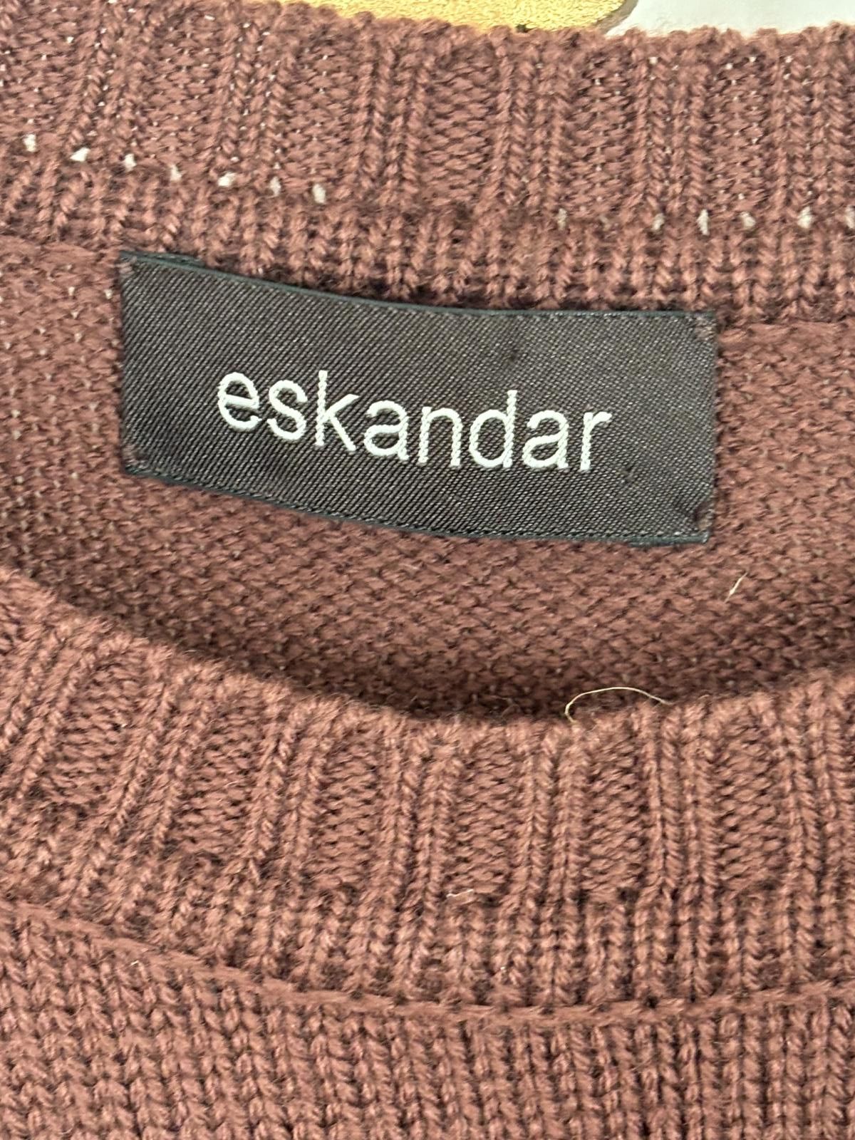 Designer Eskandar Sweater Vest Boxy Oversized Merino Wool One Size Size US M / EU 48-50 / 2 - 4 Thumbnail
