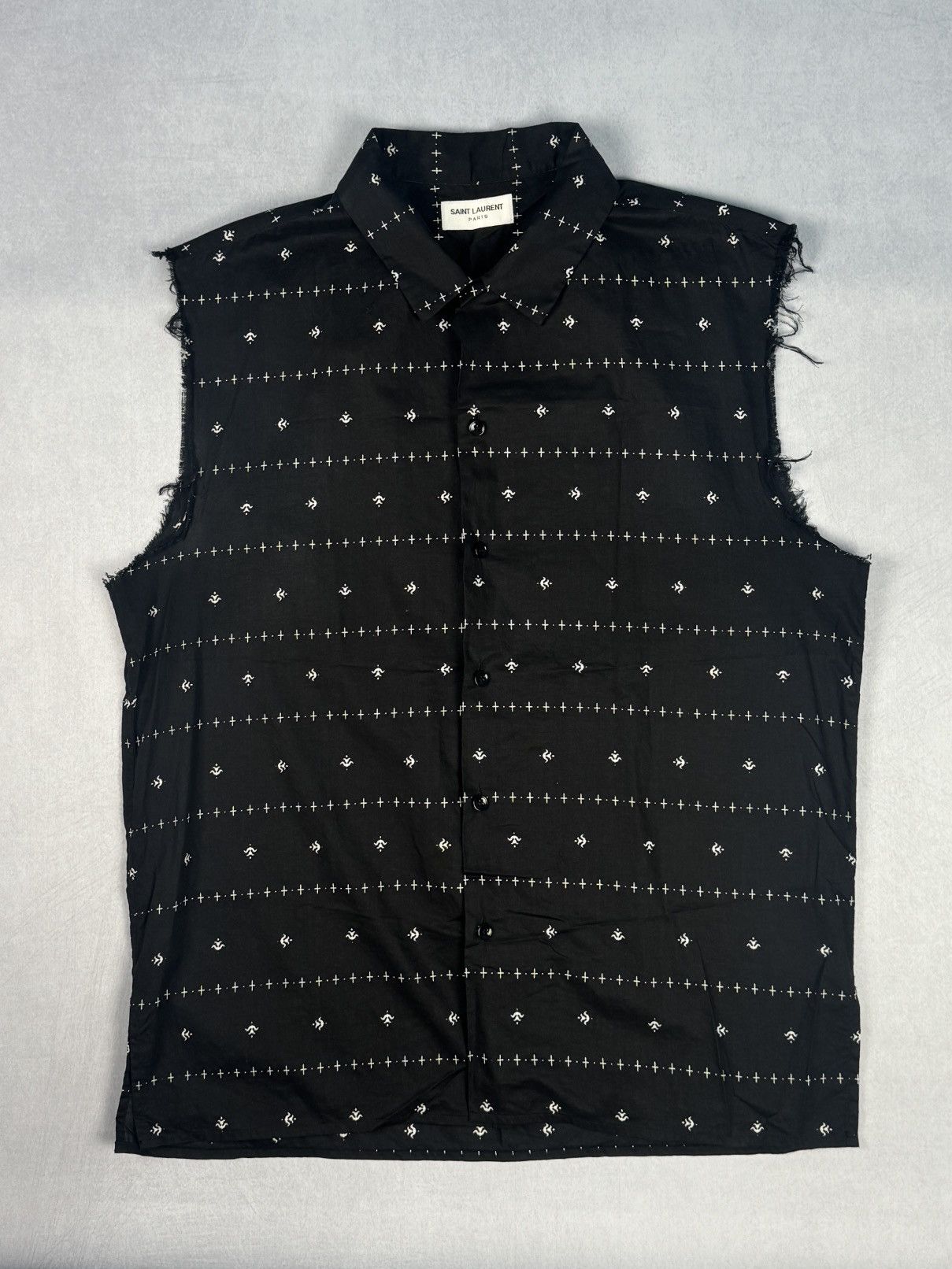 Saint Laurent Paris SS19 Shirt Size US M / EU 48-50 / 2 - 1 Thumbnail