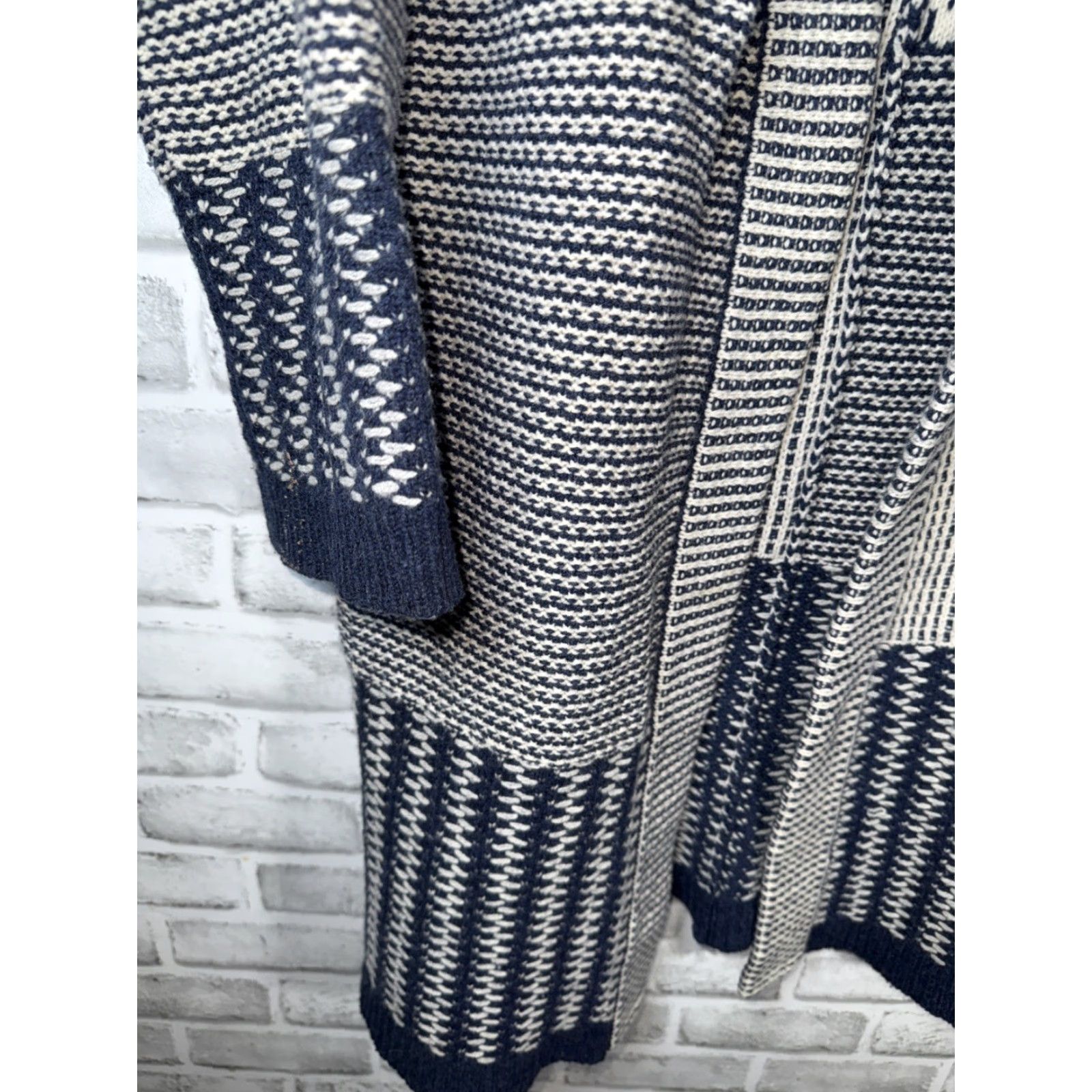Madewell Madewell Cardigan Sweater Open Front 100% Merino Wool Blue Women S Knit Tight-Wool Vintage No (remove N/A) Size S / US 4 / IT 40 - 5 Thumbnail