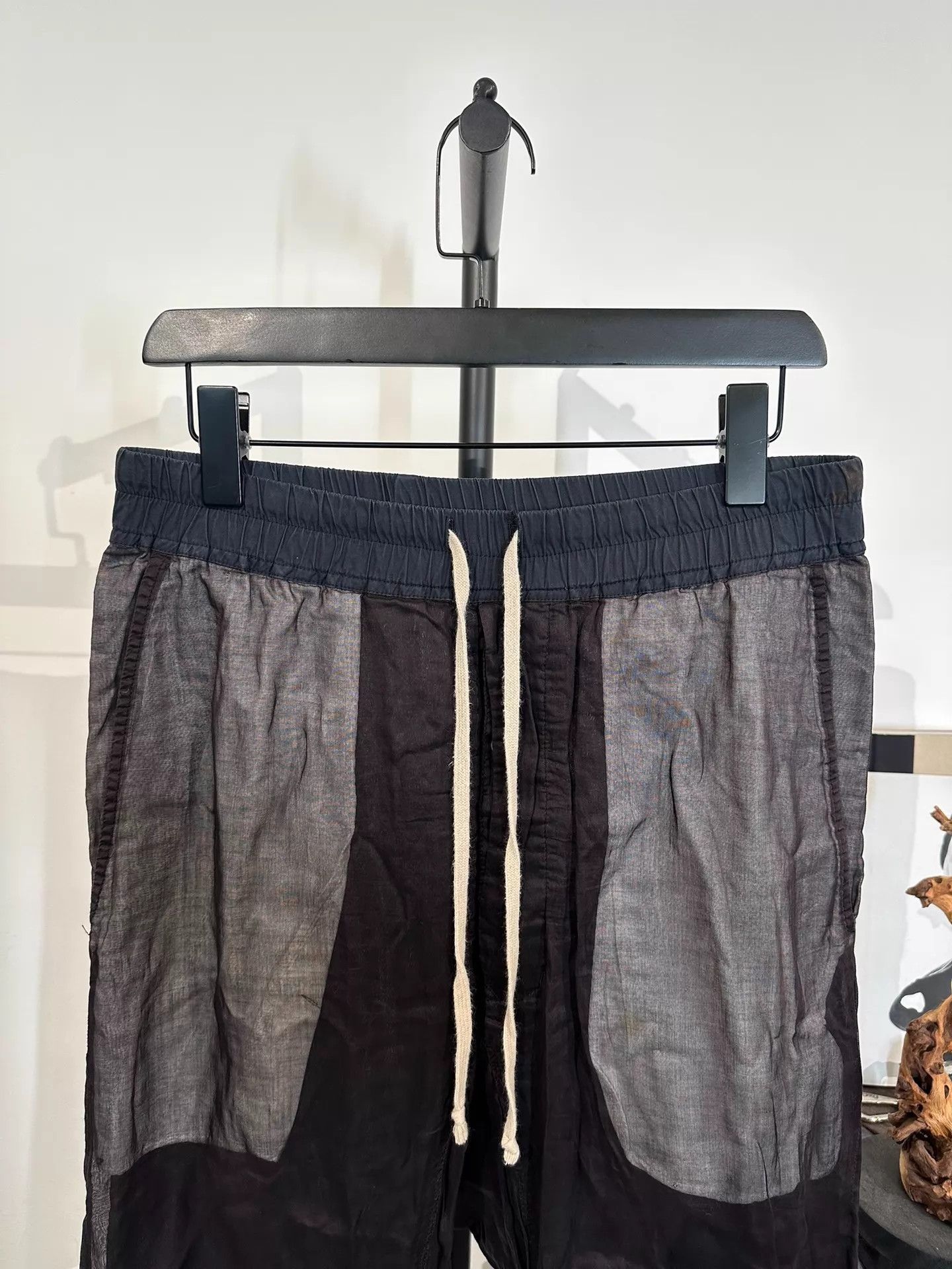 Rick Owens Rick Owens Main Line Double Layer Mesh Cropped Pants 48 Size US 32 / EU 48 - 3 Thumbnail