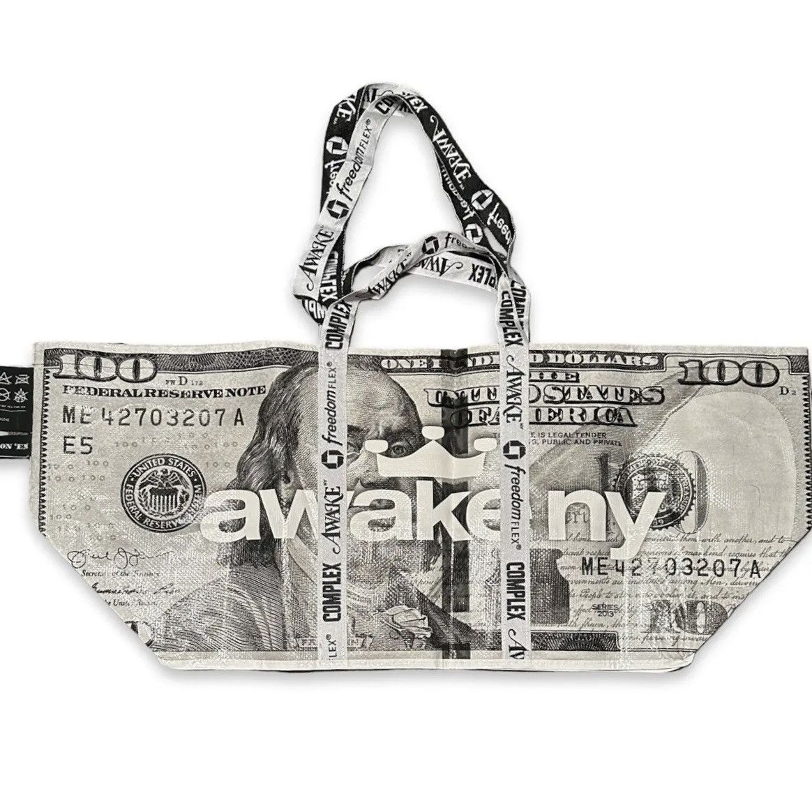 Awake NY Complexcon money tote Size ONE SIZE - 1 Thumbnail