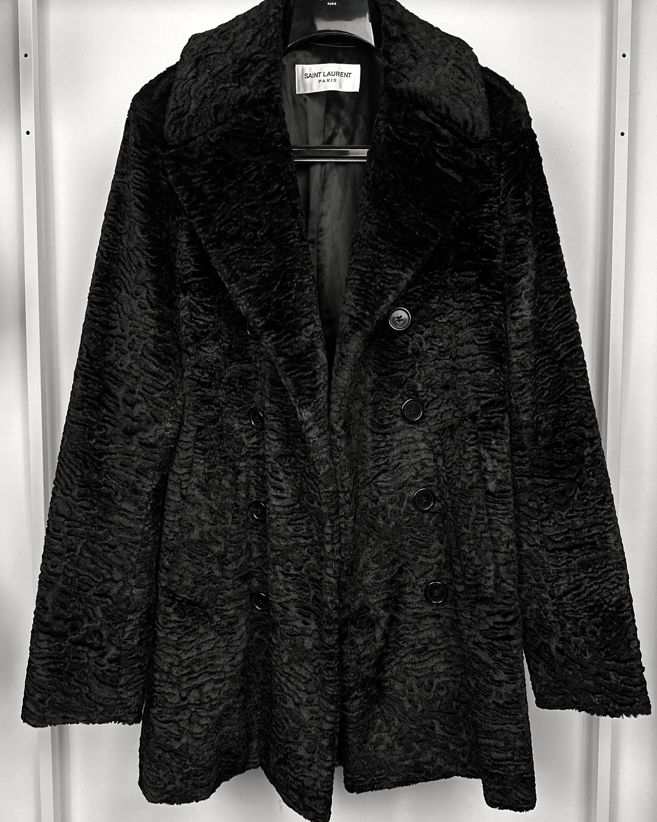 Saint Laurent Paris Saint Laurent Faux Fur Coat Size US M / EU 48-50 / 2 - 6 Thumbnail