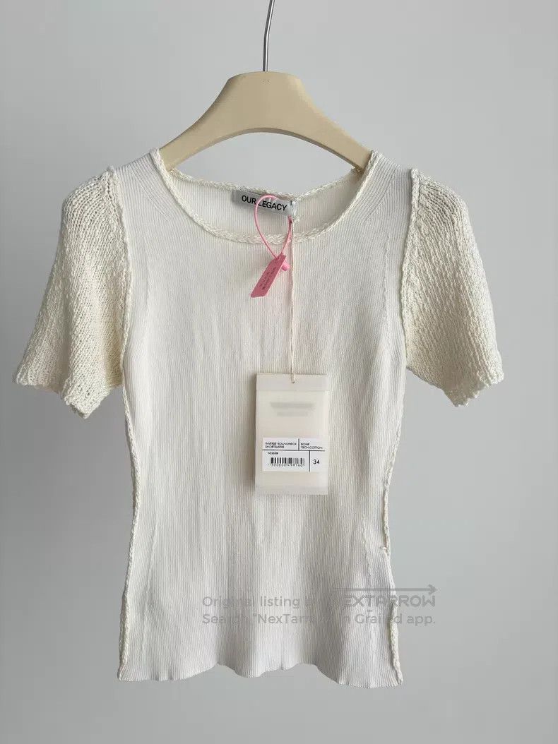 Our Legacy Our Legacy Knit T-Shirt Size XXS / US 00 / IT 34 - 2 Thumbnail
