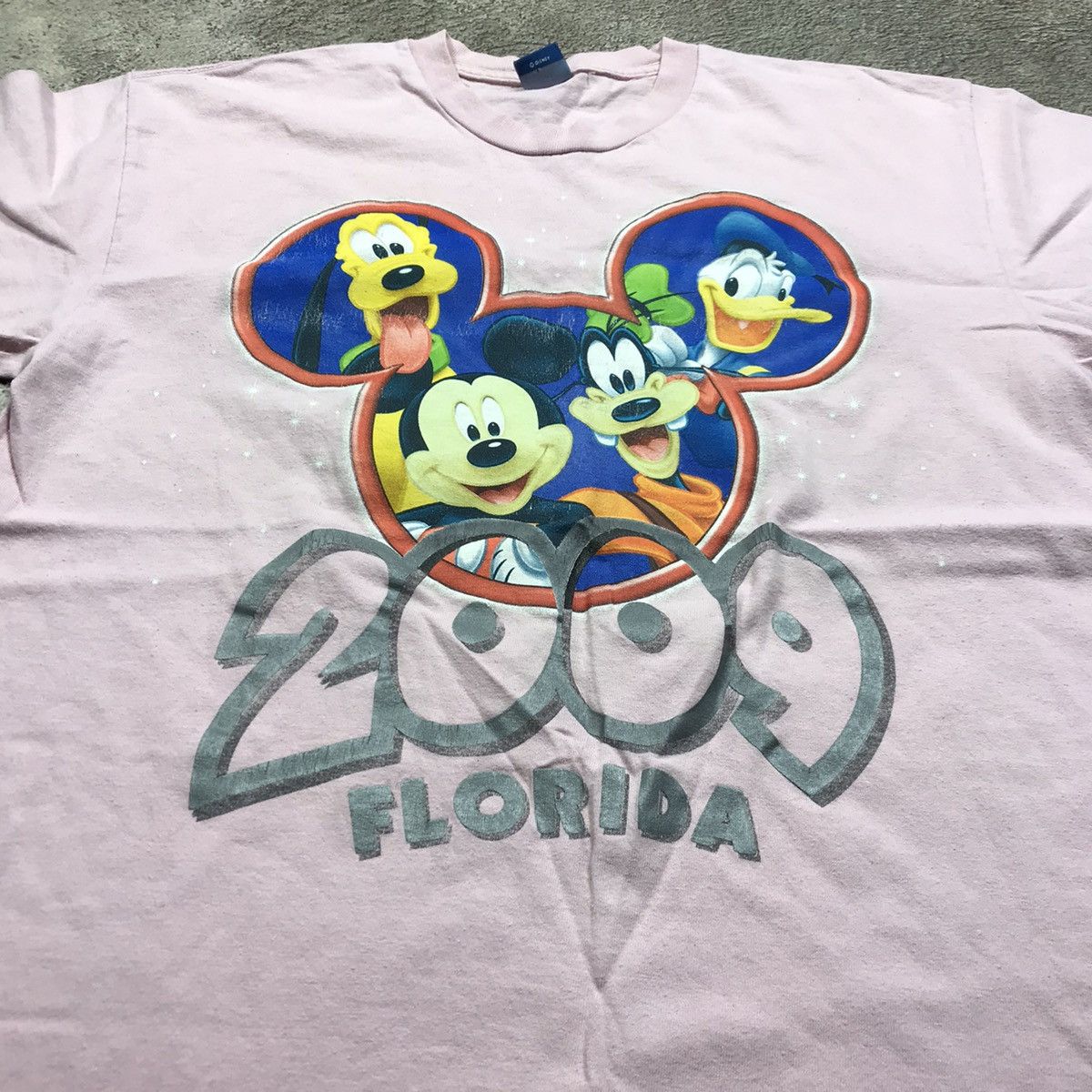 Vintage Vintage Y2K Disney Graphic Tee Sun Faded Florida 2009 Swag L Size US L / EU 52-54 / 3 - 3 Thumbnail