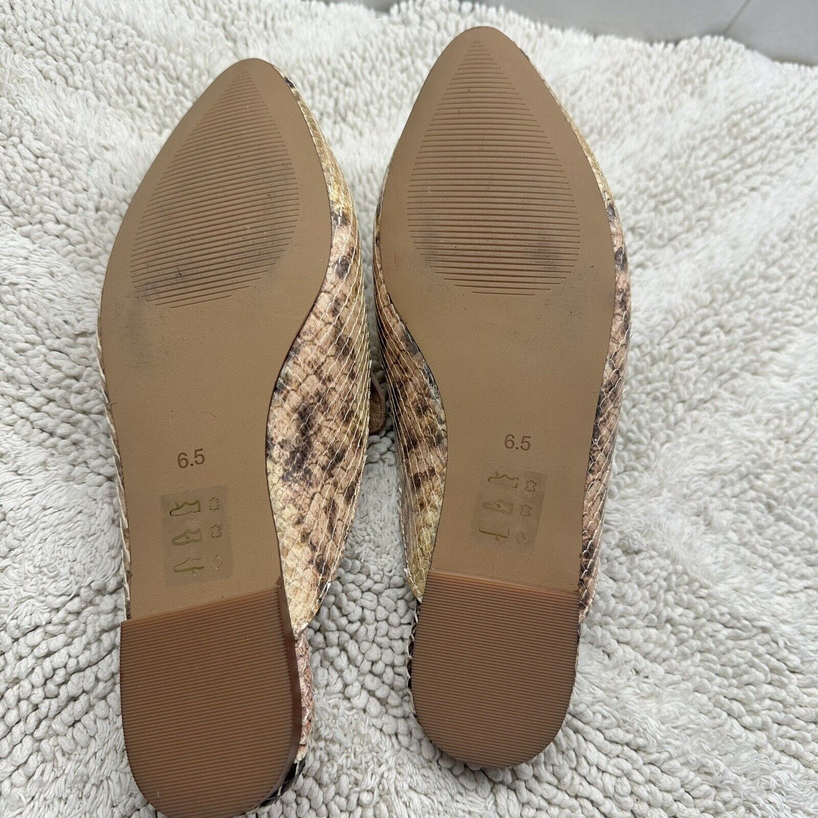 Madewell Madewell Frances Skimmer Mule Snake Embossed Leather US 6.5 Size US 6.5 / IT 36.5 - 4 Thumbnail