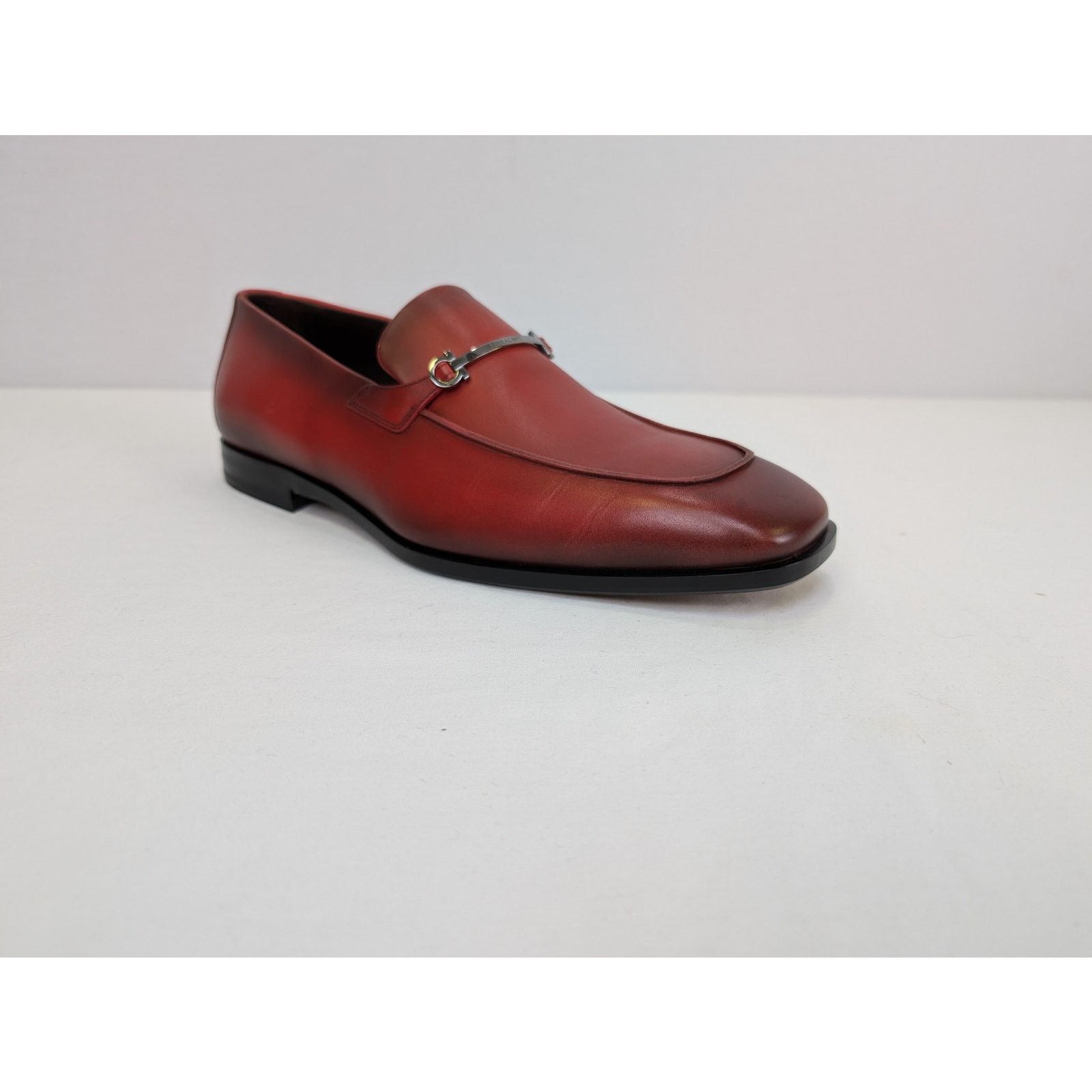 Salvatore Ferragamo o1rshd1 Africa Calf Shoe boots in Flame Red Size US 9.5 / EU 42-43 - 1 Thumbnail